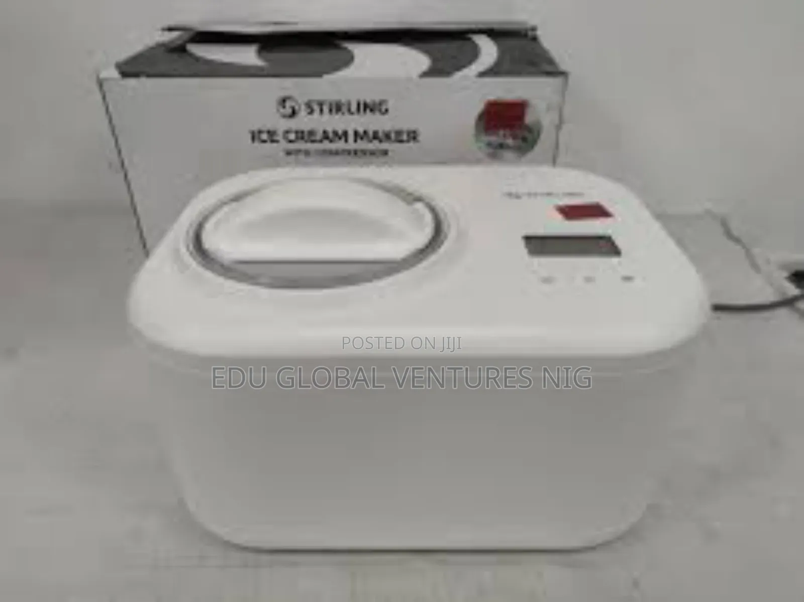 Stirling Ice Cream Maker/Machine With Compressor.