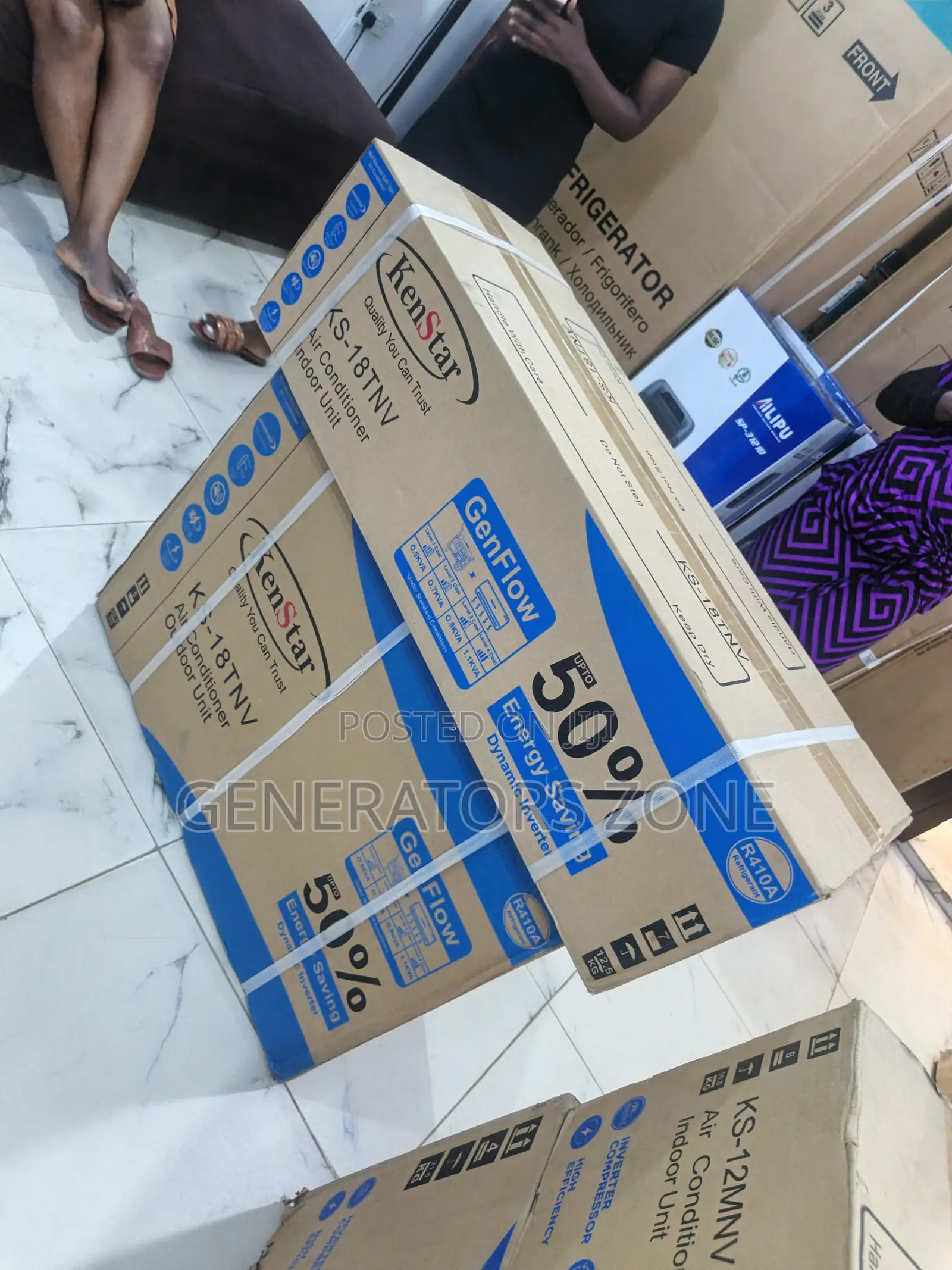 Smart Kenstar 2hp Inverter Ac With Installation Kits Ks-18tnv