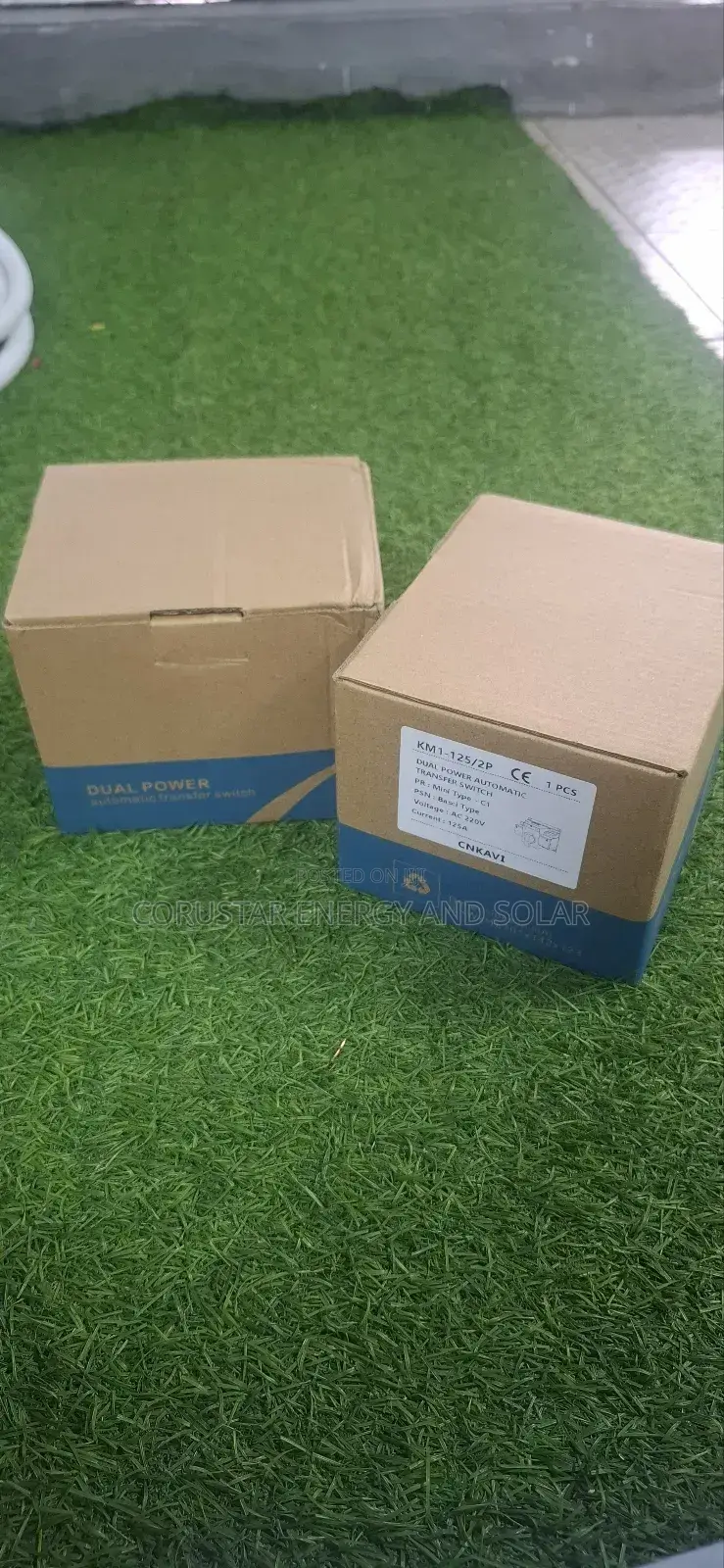 Cnkavi Km1-125a 2p Dual Power Automatic Transfer Switch Ats 220v