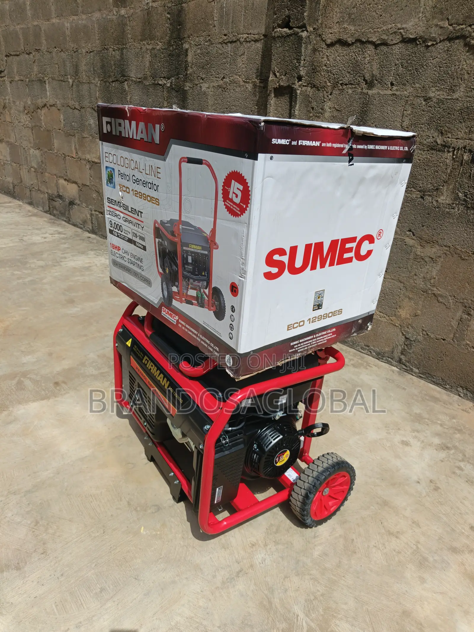 Firman 9kva Eco 12990 Es High Output Generator