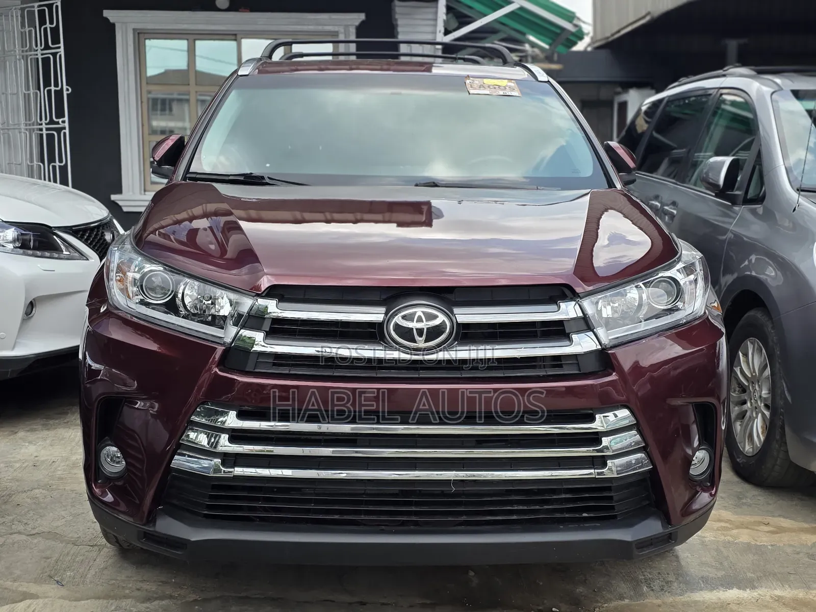 Toyota Highlander Limited V6 4x4 (3.5L 6cyl 6A) 2016 White