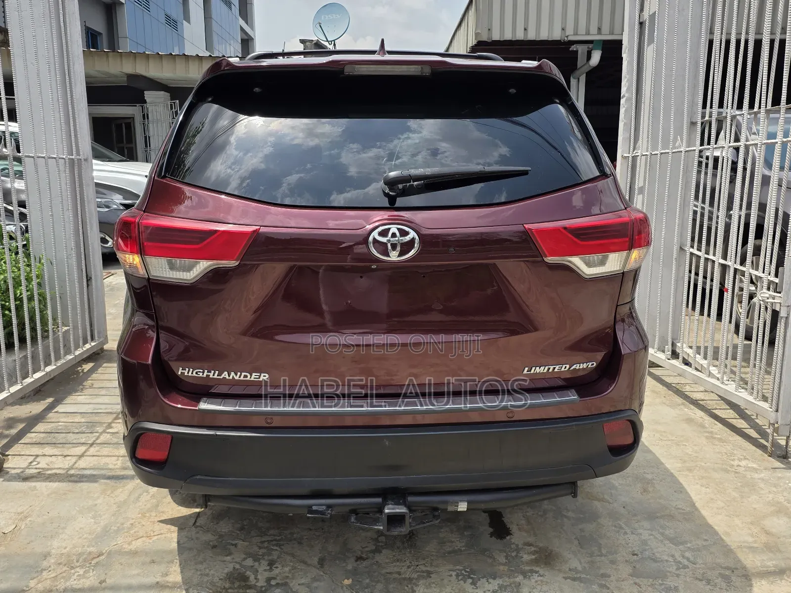 Toyota Highlander Limited V6 4x4 (3.5L 6cyl 6A) 2016 White