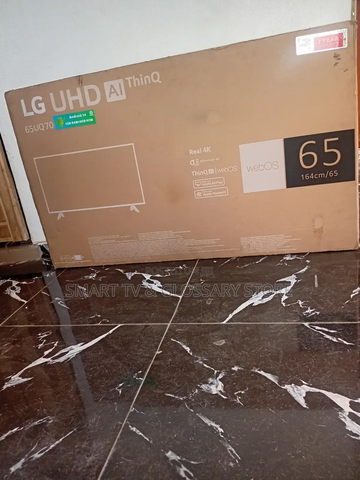 Lg 65 Inches  Smart  Active Hdr Tv