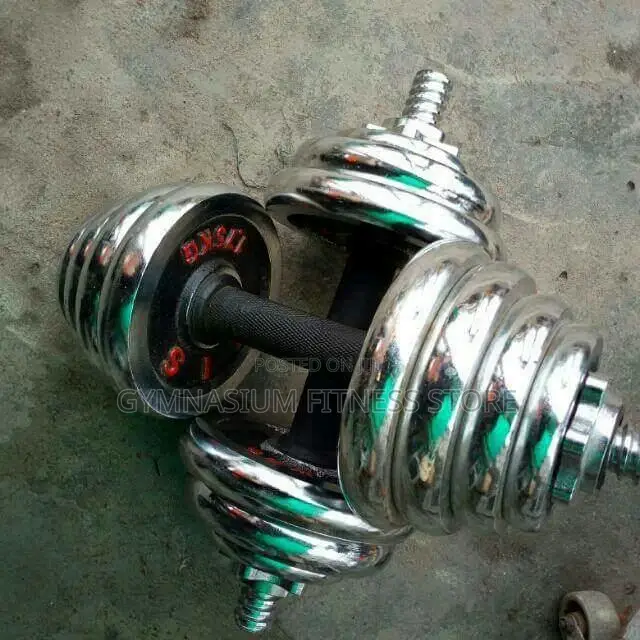 Pair Of 15kg Chrome R212