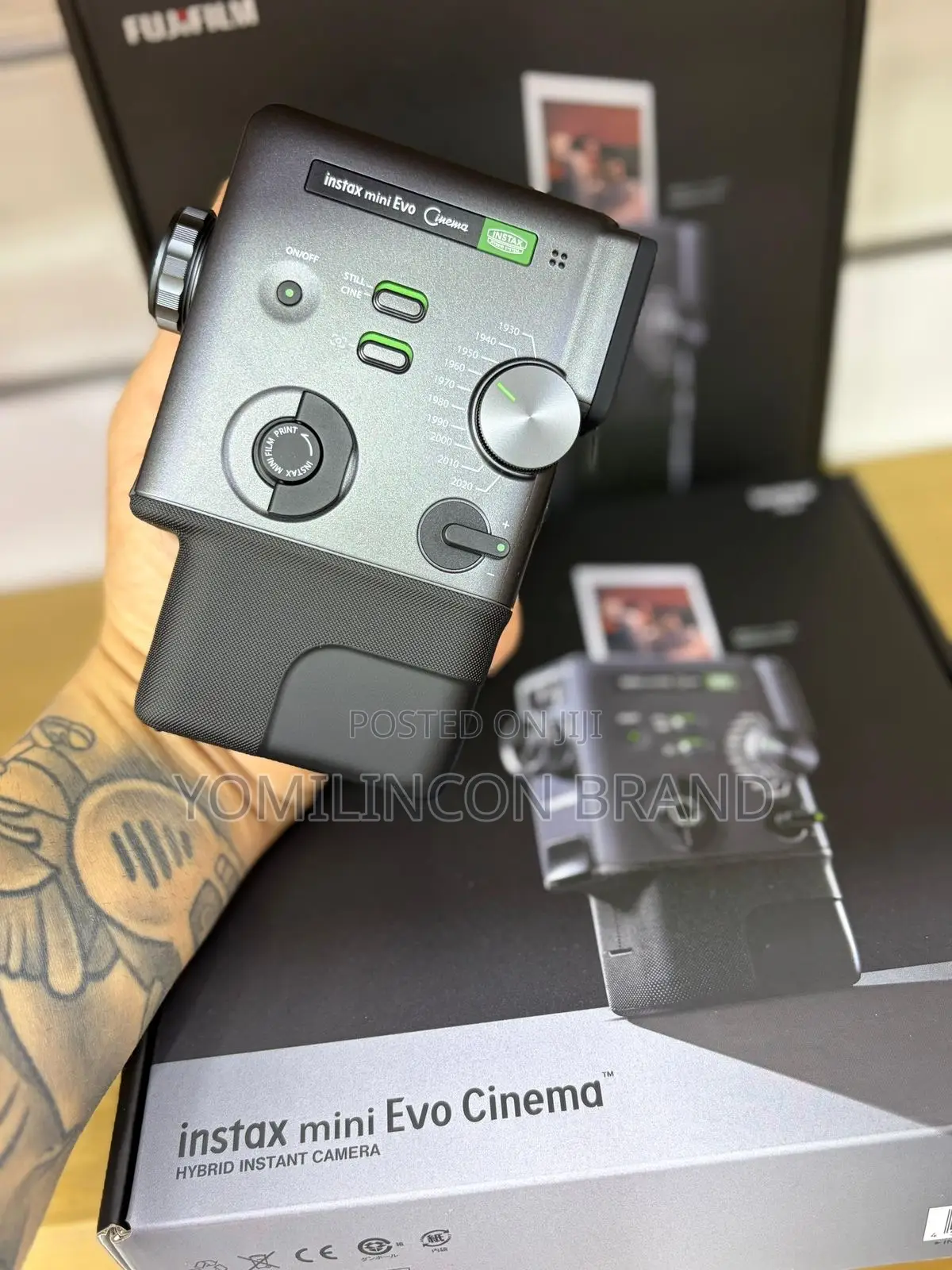 Fujifilm Instax Mini Evo Cinema Hybrid Instant Camera