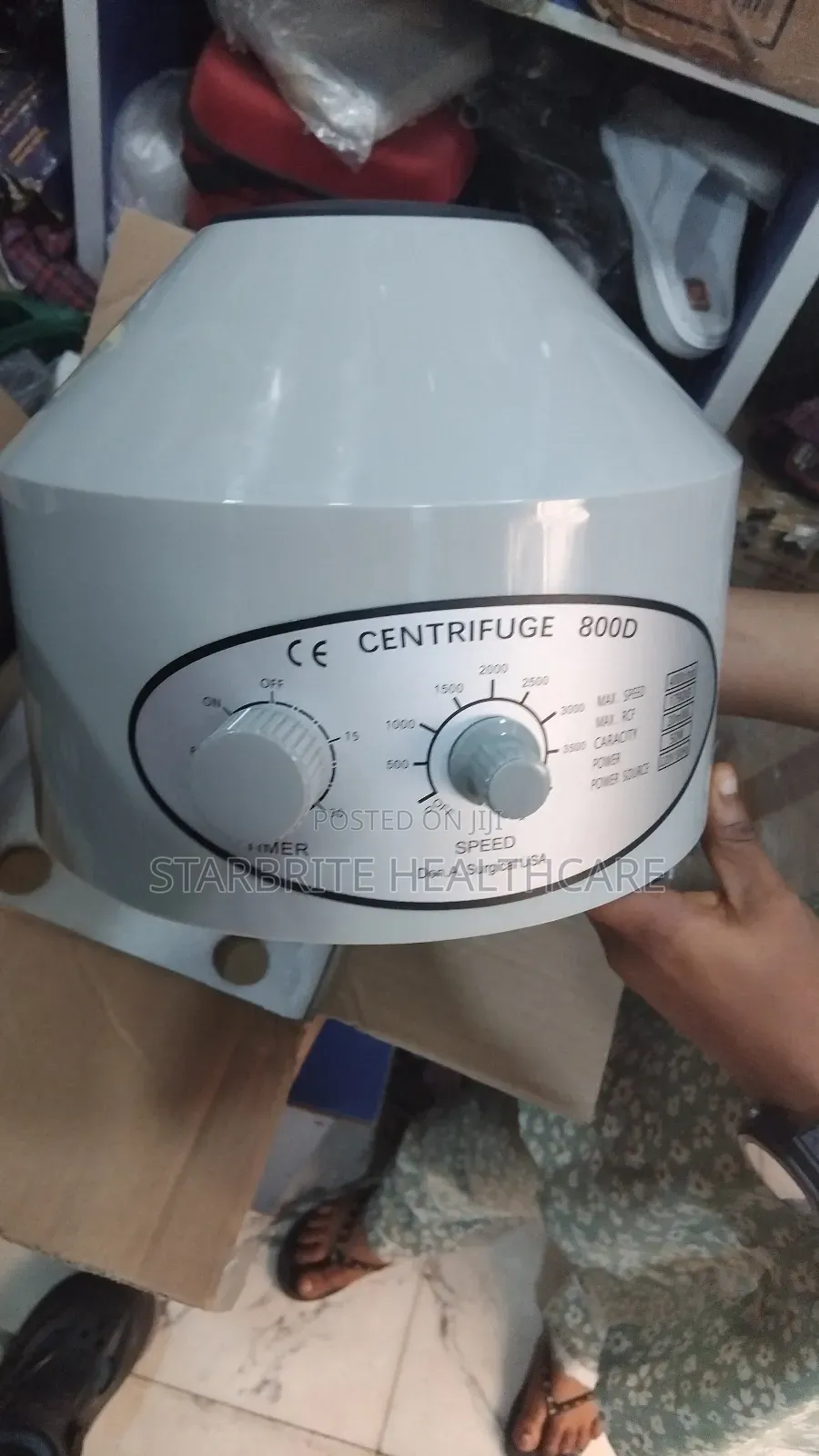 Clinical Benchtop Centrifuge - 6 Buckets
