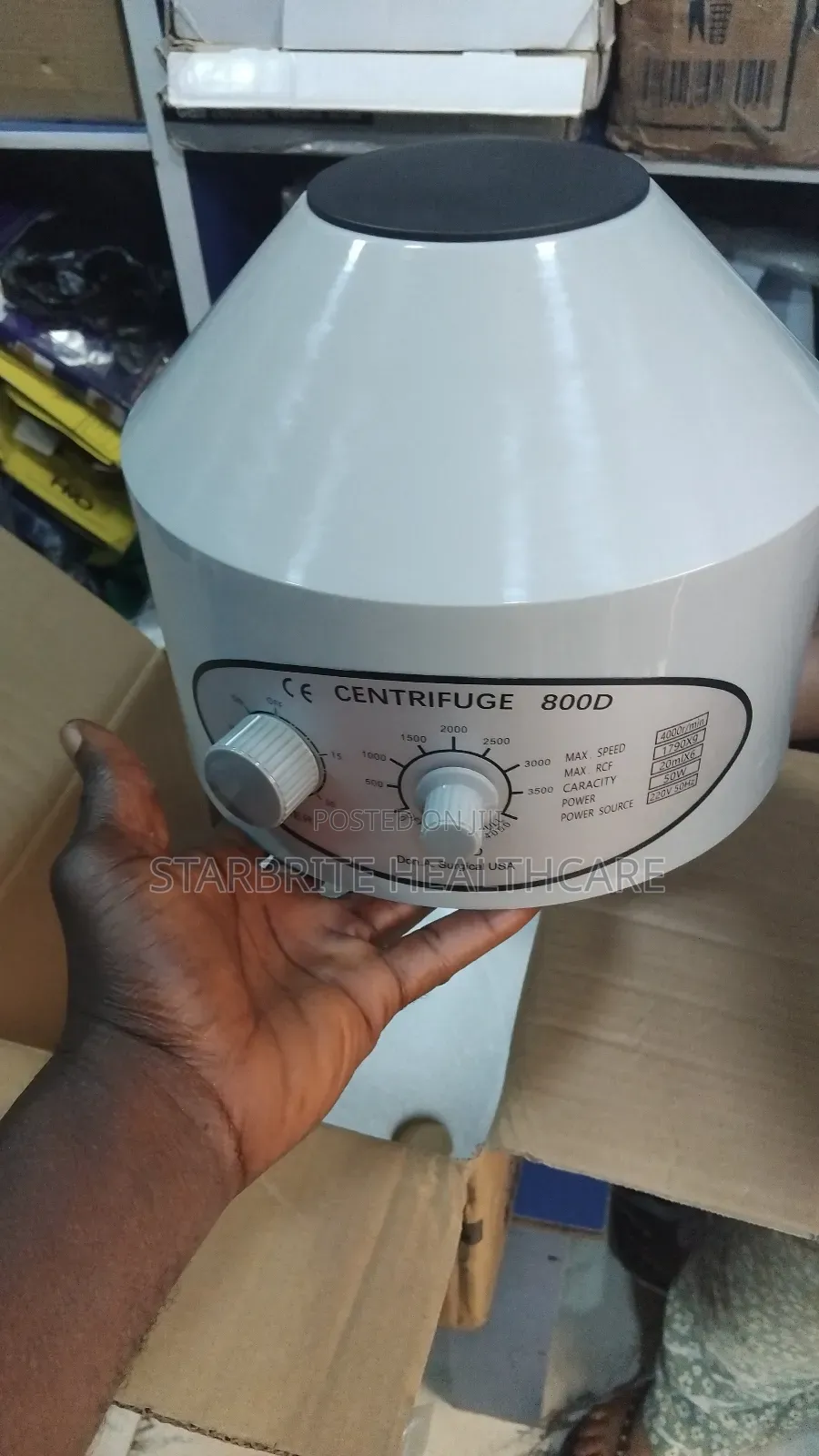 Clinical Benchtop Centrifuge - 6 Buckets