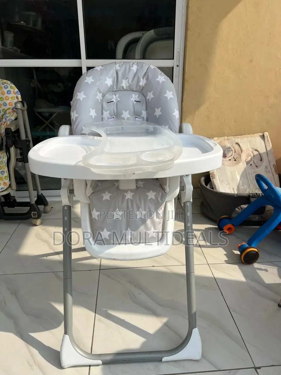 Affordable Convertible Feeding High Chair With Double Tray