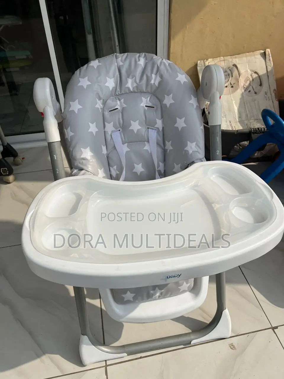 Affordable Convertible Feeding High Chair With Double Tray
