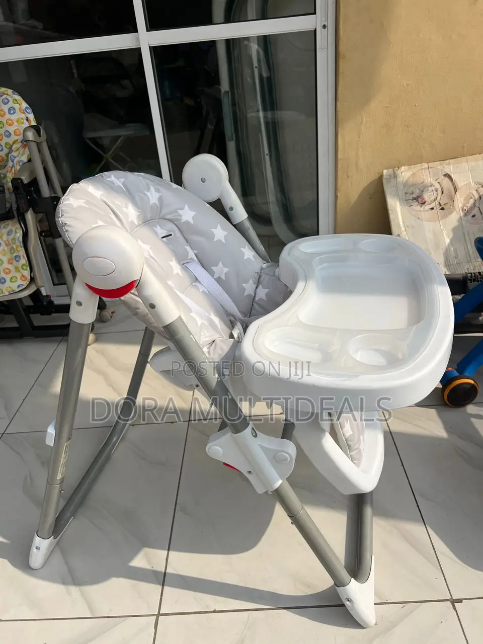 Affordable Convertible Feeding High Chair With Double Tray