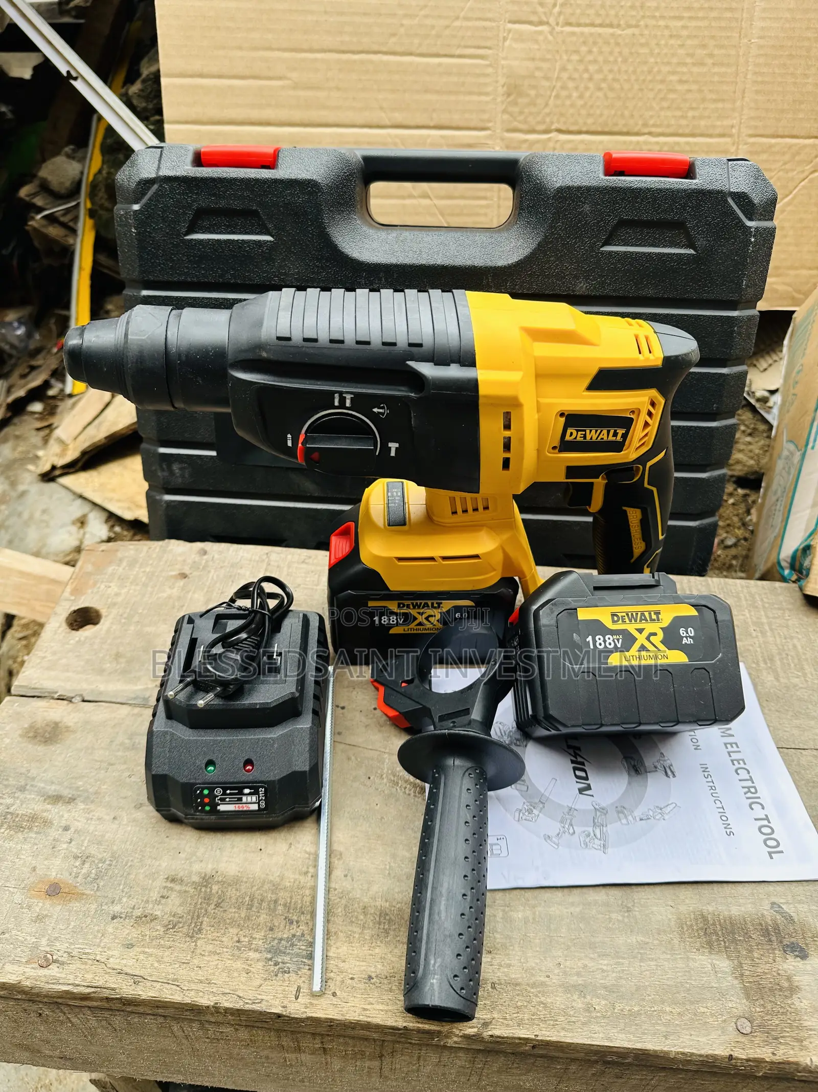 Dewalt Cordless Hammer Drill 188volts