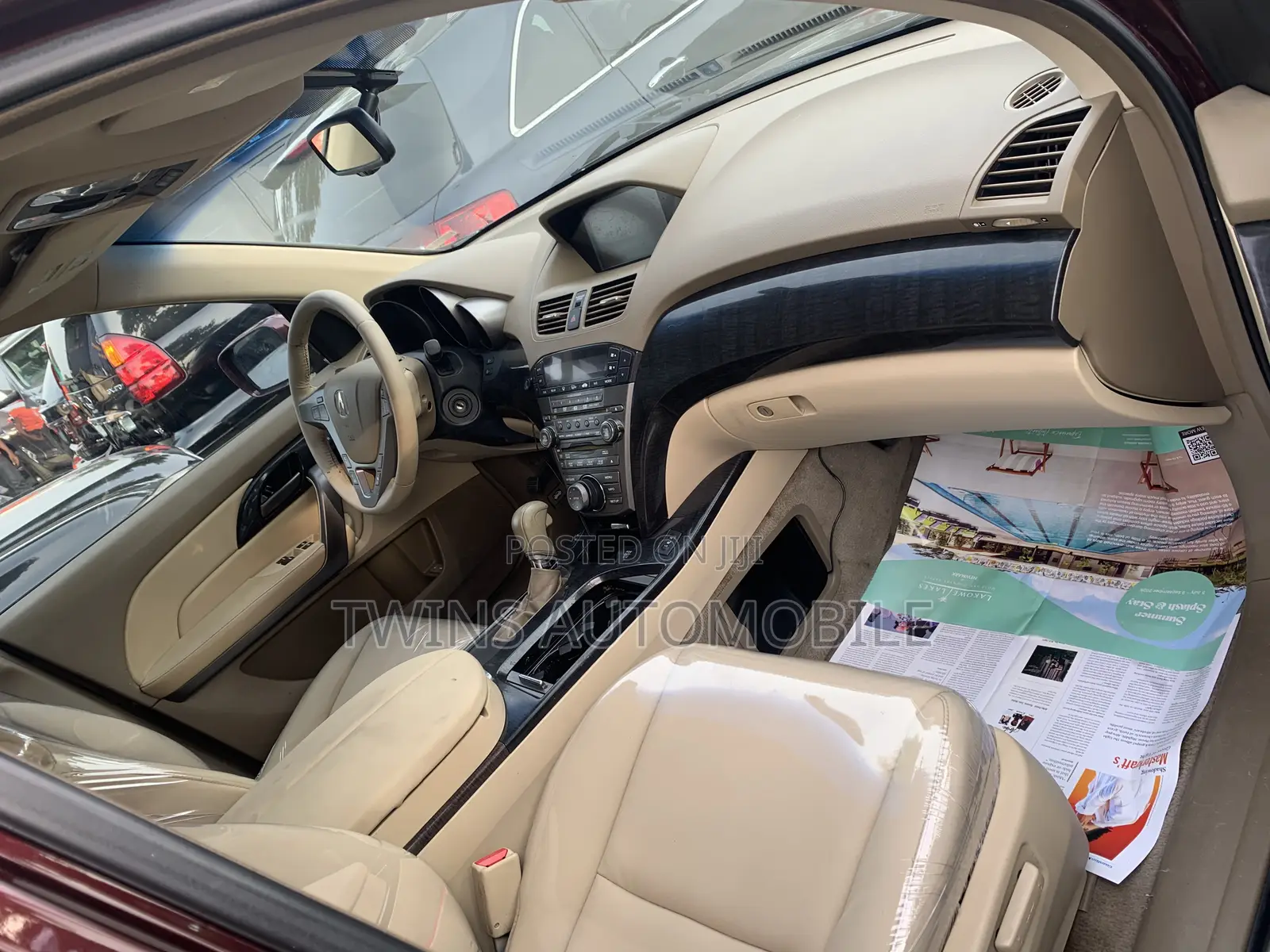 Acura MDX SUV 4dr AWD (3.7 6cyl 5A) 2009 Burgundy