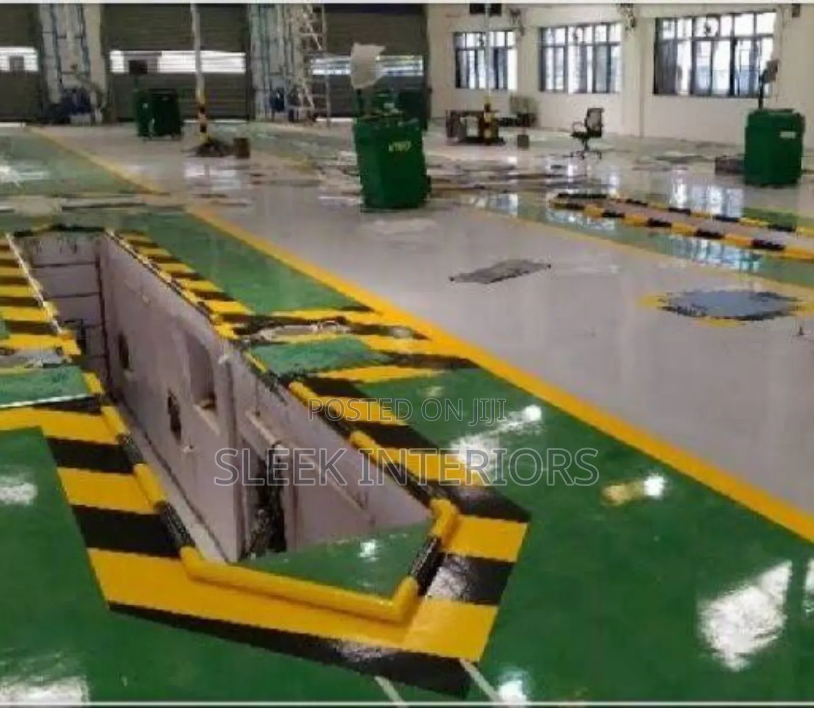 Factory Manufacturing Epoxy Flooring