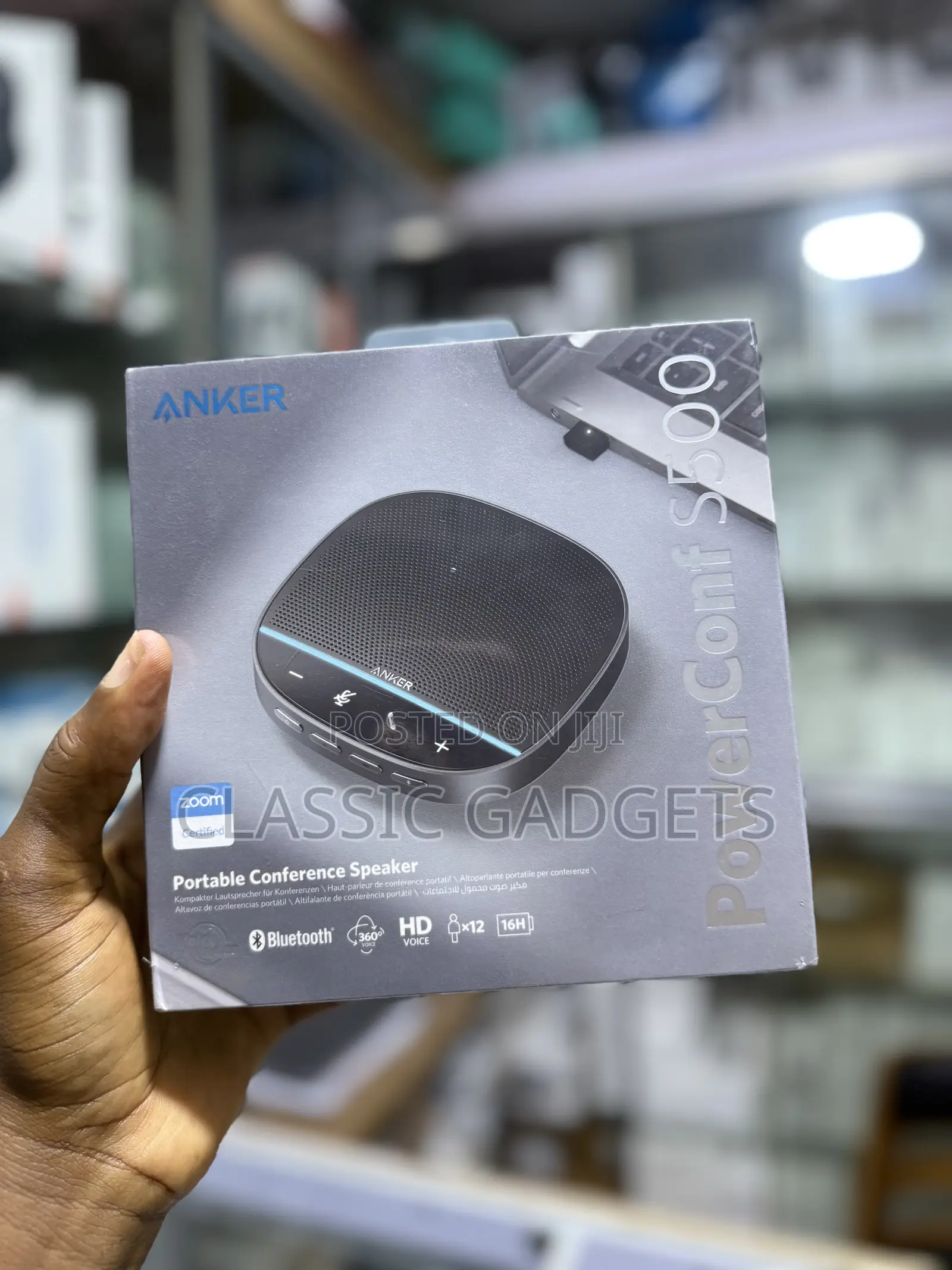 Anker Powerconf S500 Speakerphone for Meetings/ Conference