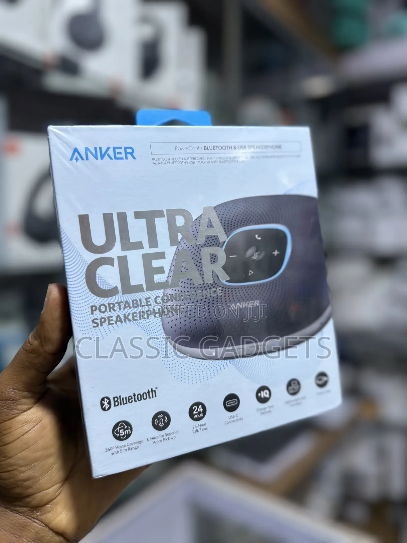 Anker Ultra Clear Bluetooth Conference Speakerphone