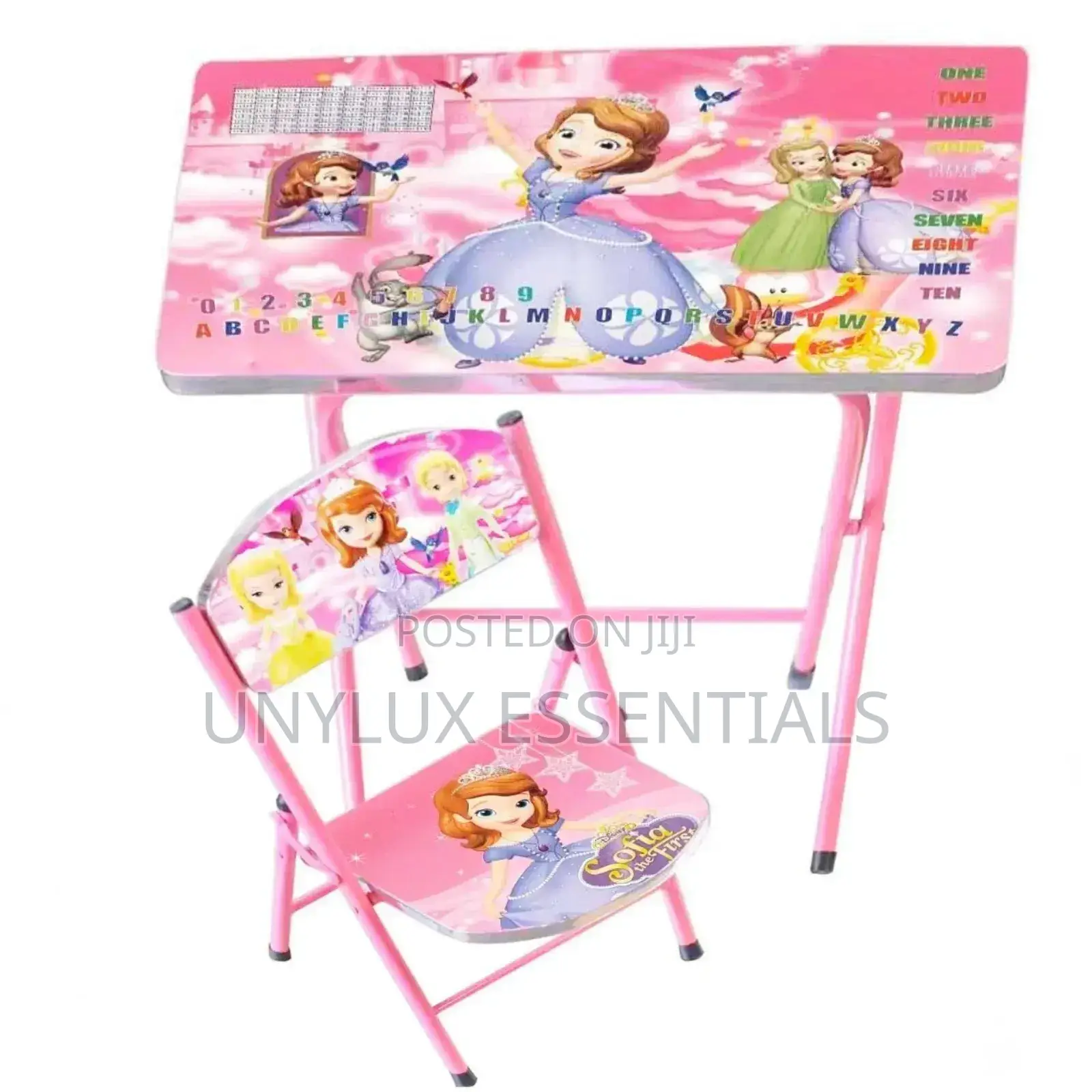 Folding Kid Table and Chair Set