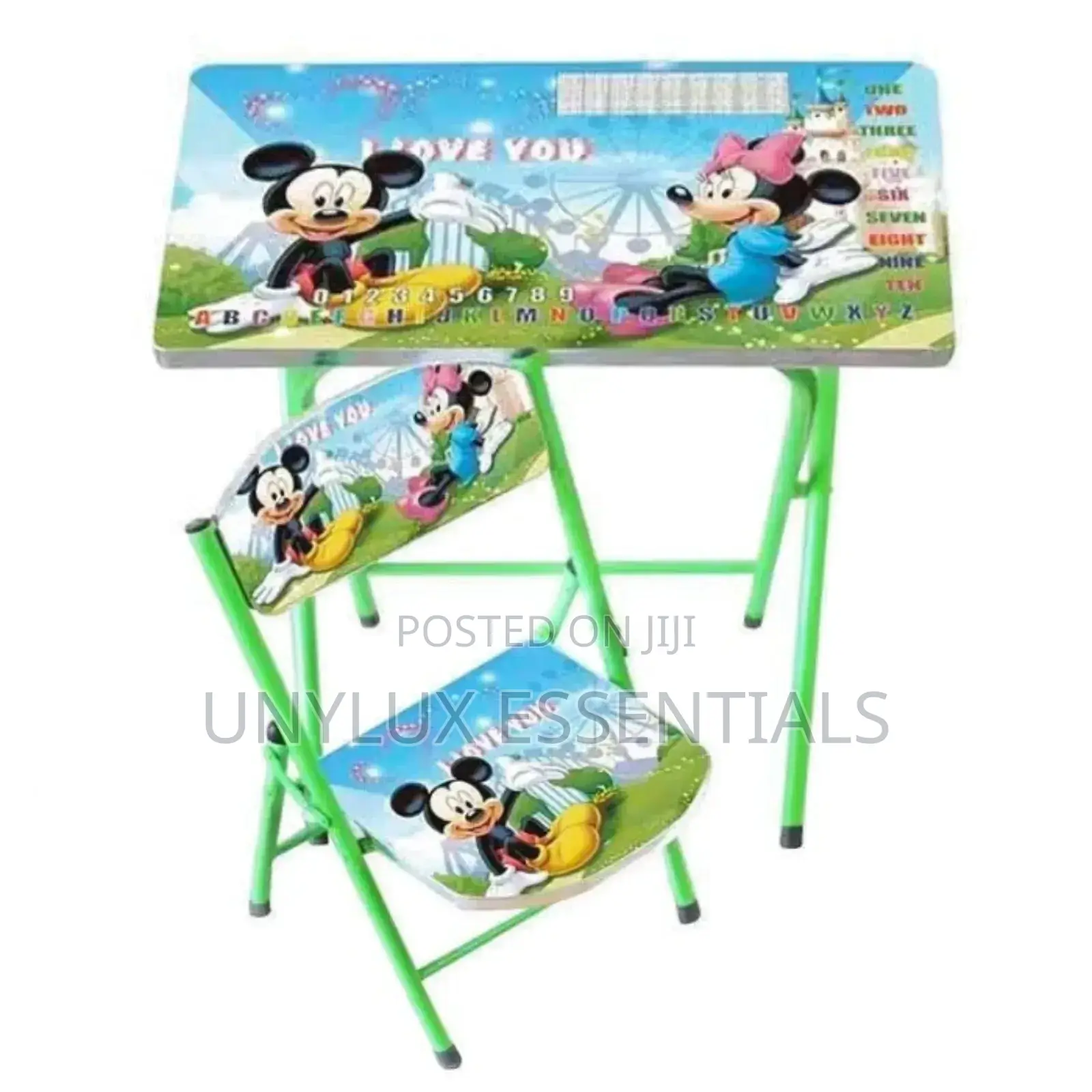 Folding Kid Table and Chair Set