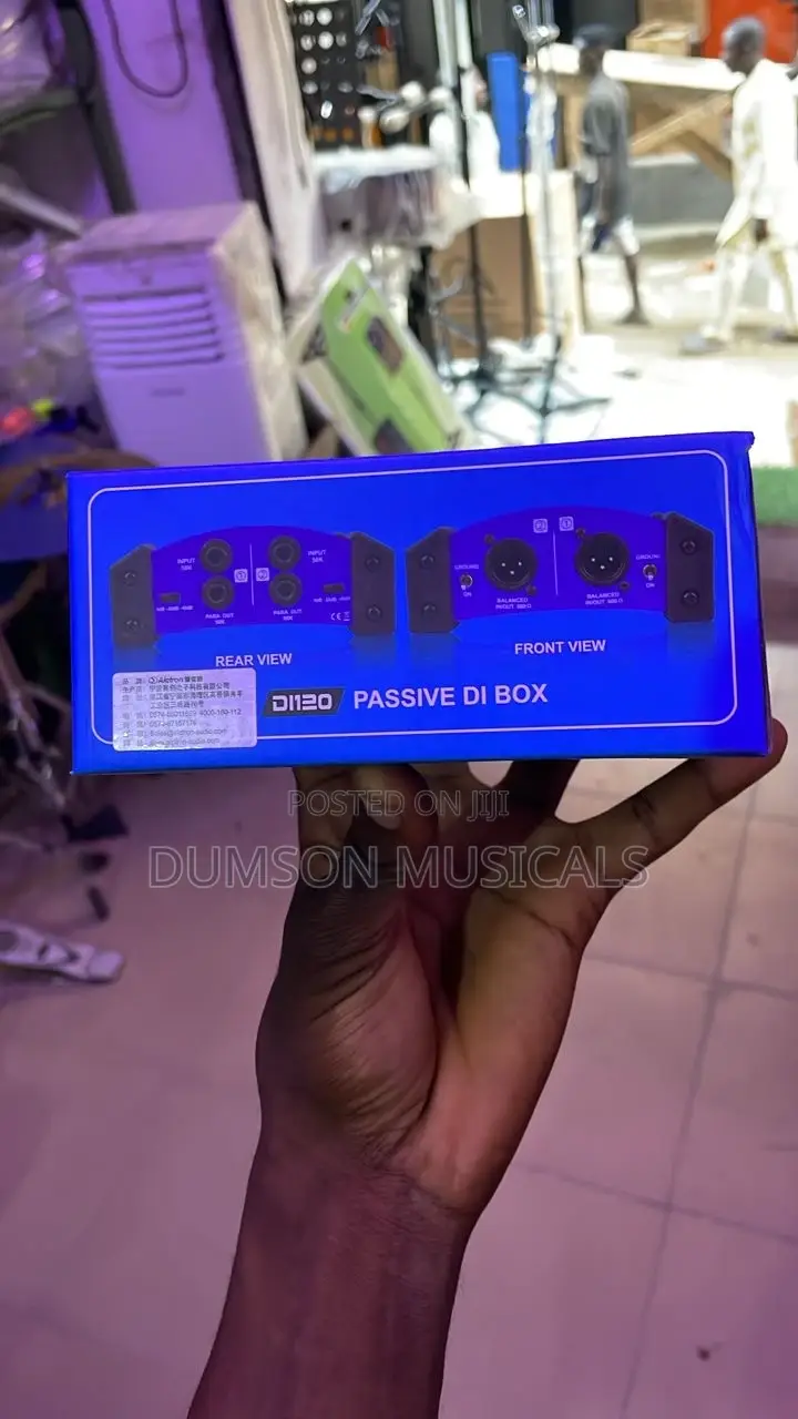 Alctron Di120 Dual Channel Passive Di Box