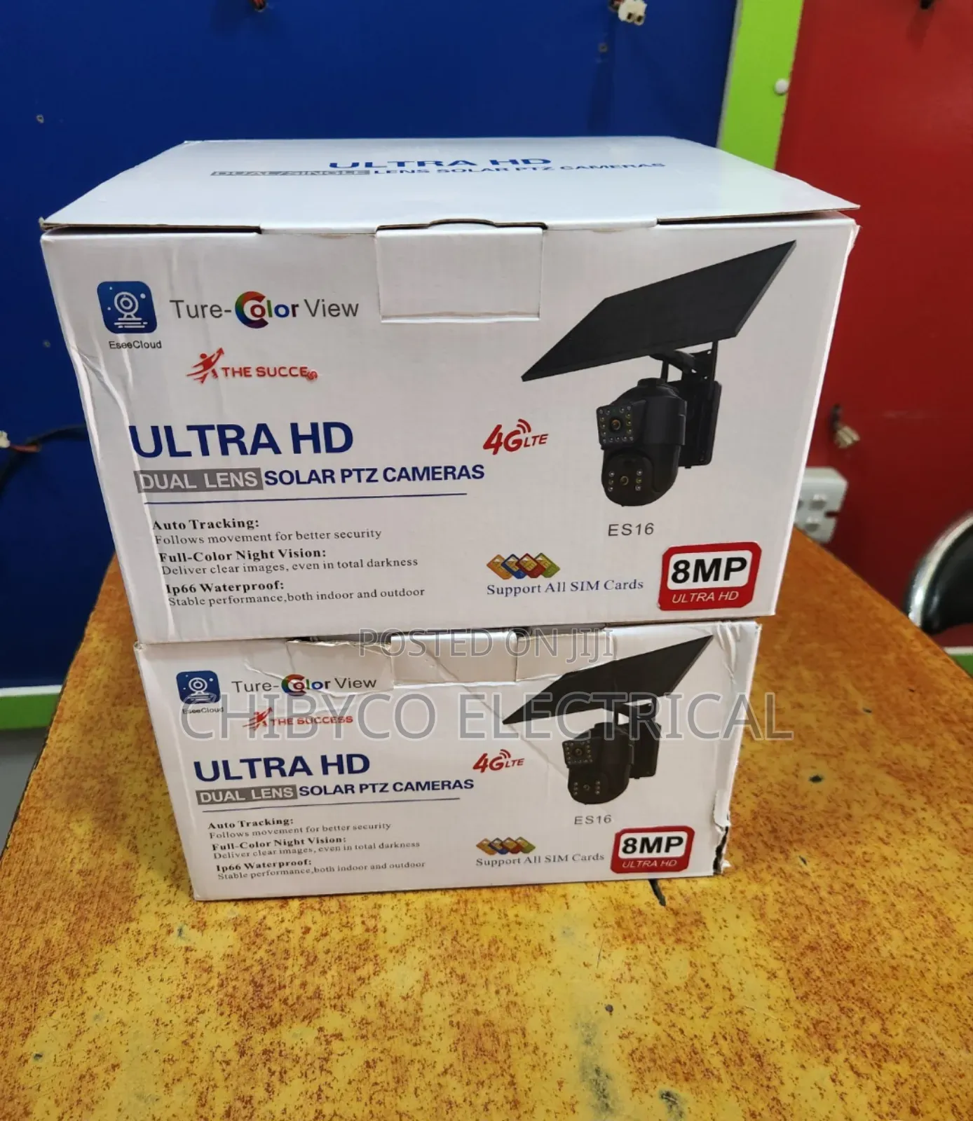 Dual Lens Essecloud Cctv Camera