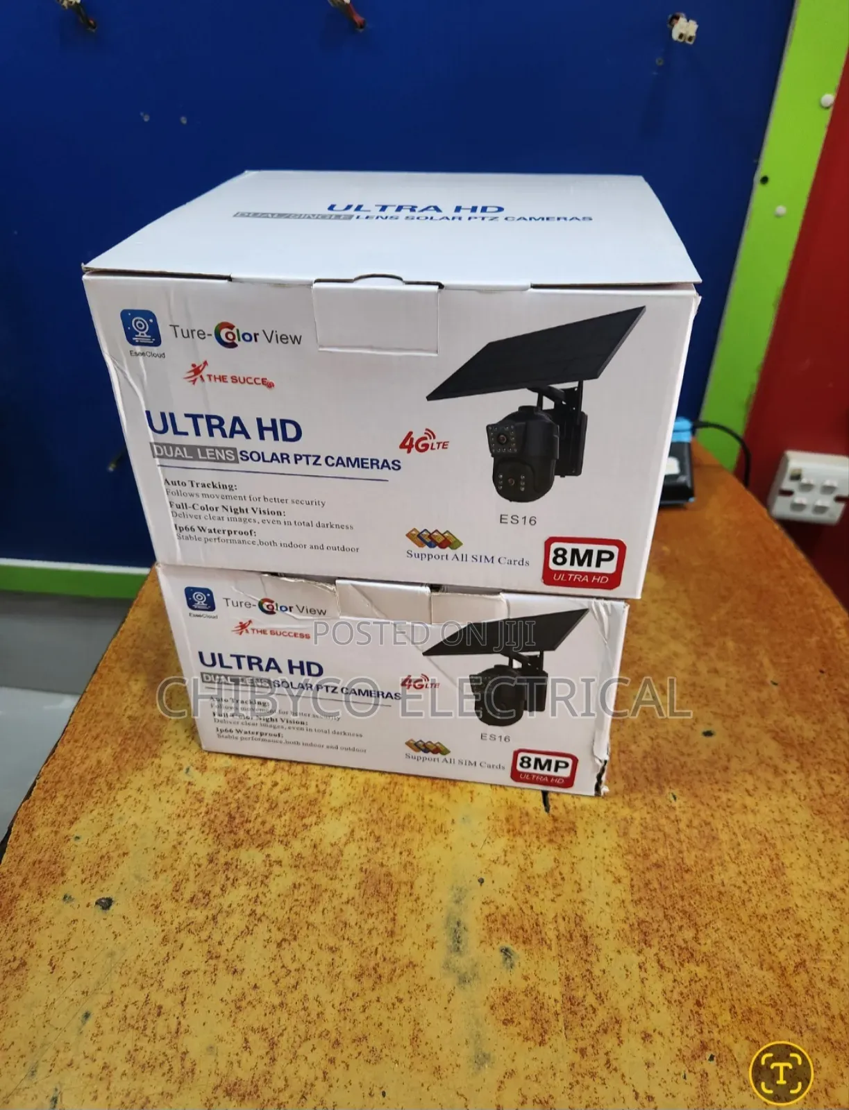 Dual Lens Essecloud Cctv Camera
