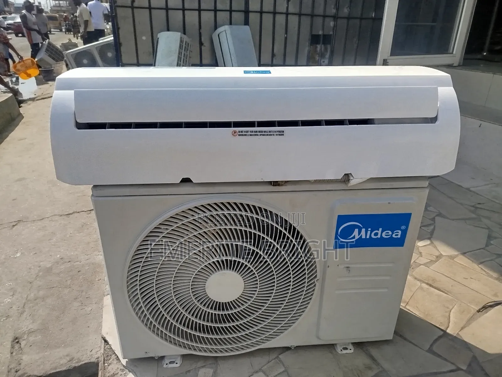 Midea Inverter 1.5 Hp R32 Wit Full Gass Tested Ok