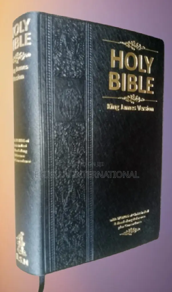 Holy Bible Kjv:Large Print With 53,000 Cross References,Concordance