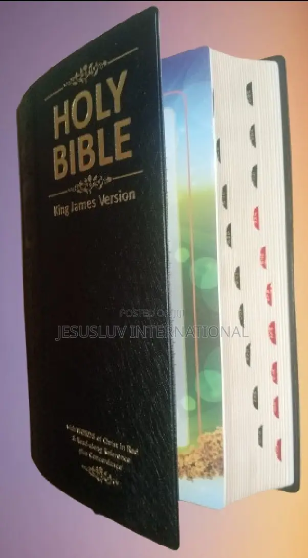 Holy Bible Kjv:Large Print With 53,000 Cross References,Concordance