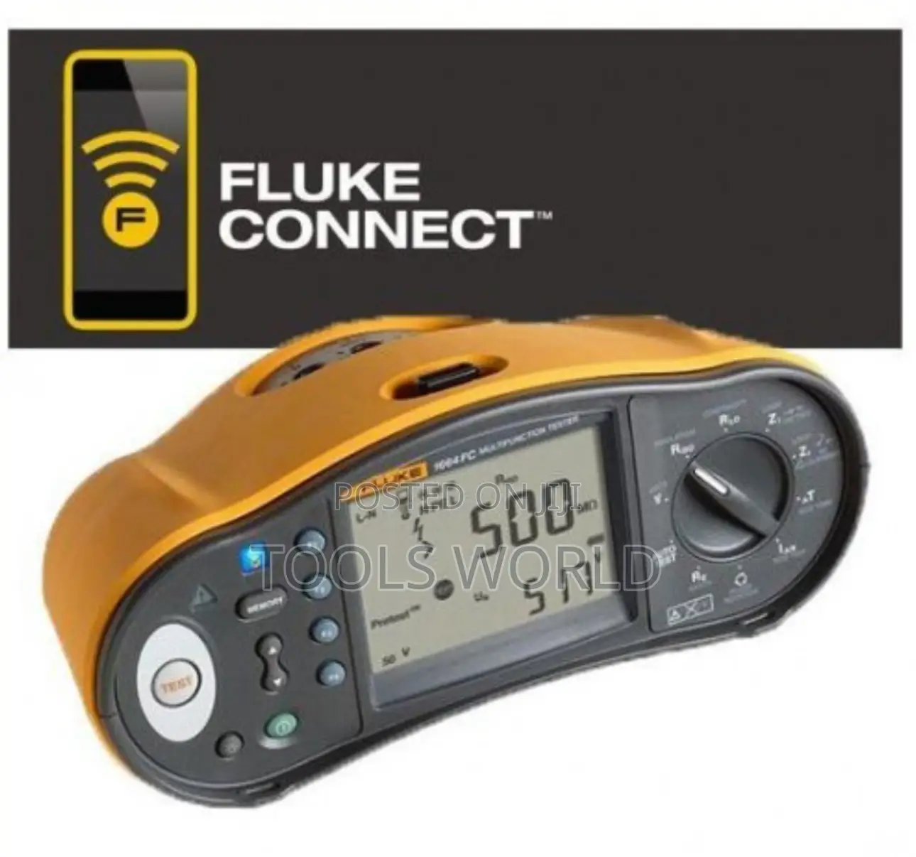 Fluke 1664 Fc Multifunction Installation Tester Complete