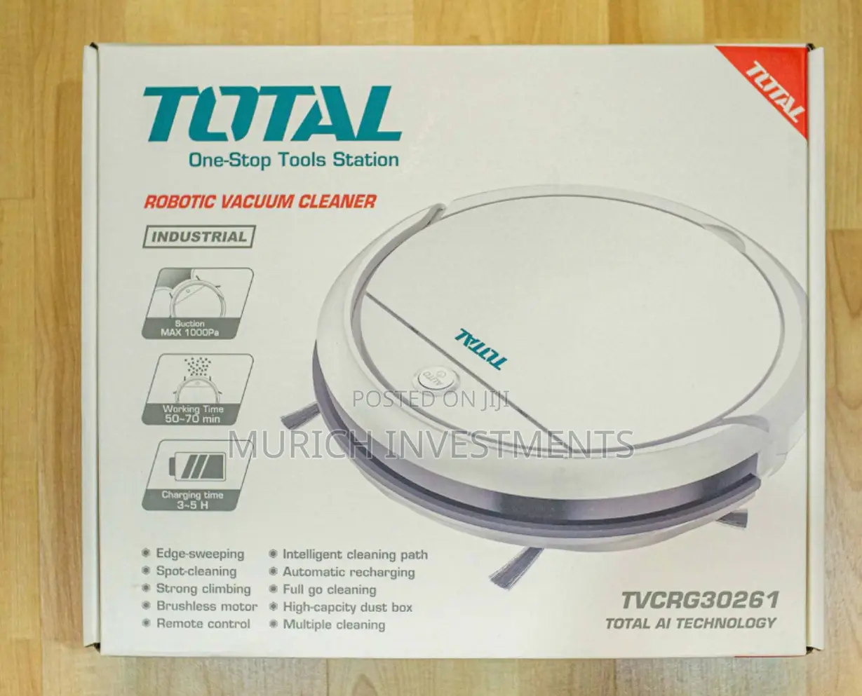 Robotic Vacuum Cleaner Li-Ion With Relote Control
