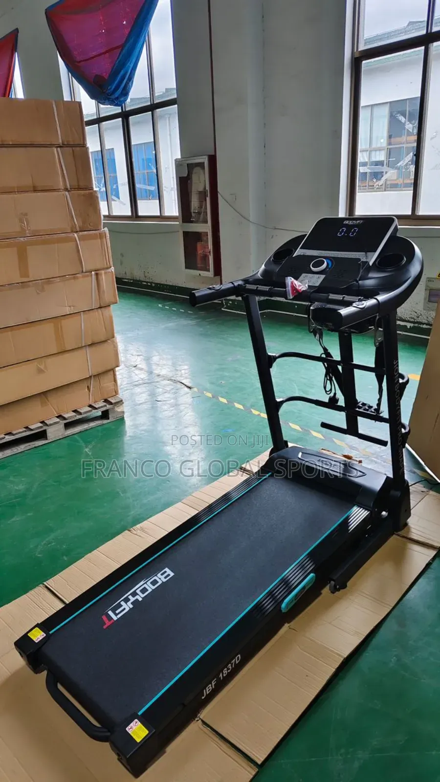 3hp Bodyfit Treadmill With Incline and Massager