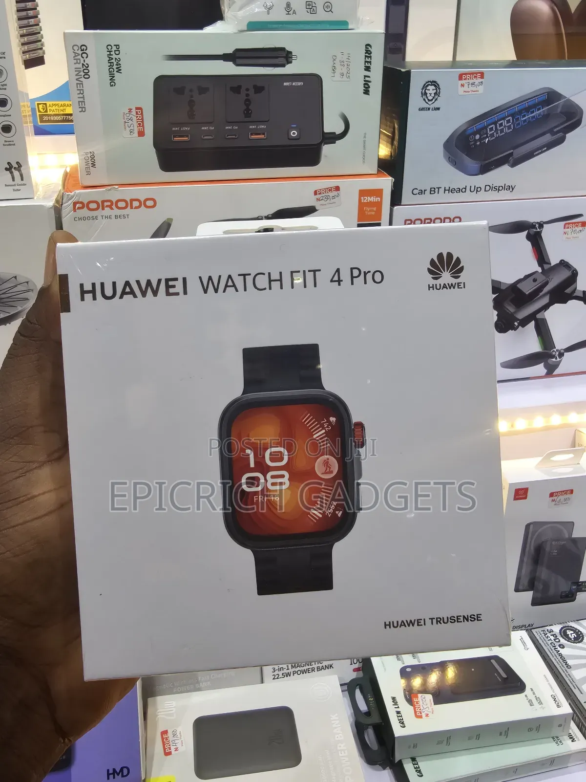 Huawei Watch Fit 4 Pro Amoled Smartwatch Ecg GPS 7-Day Battery