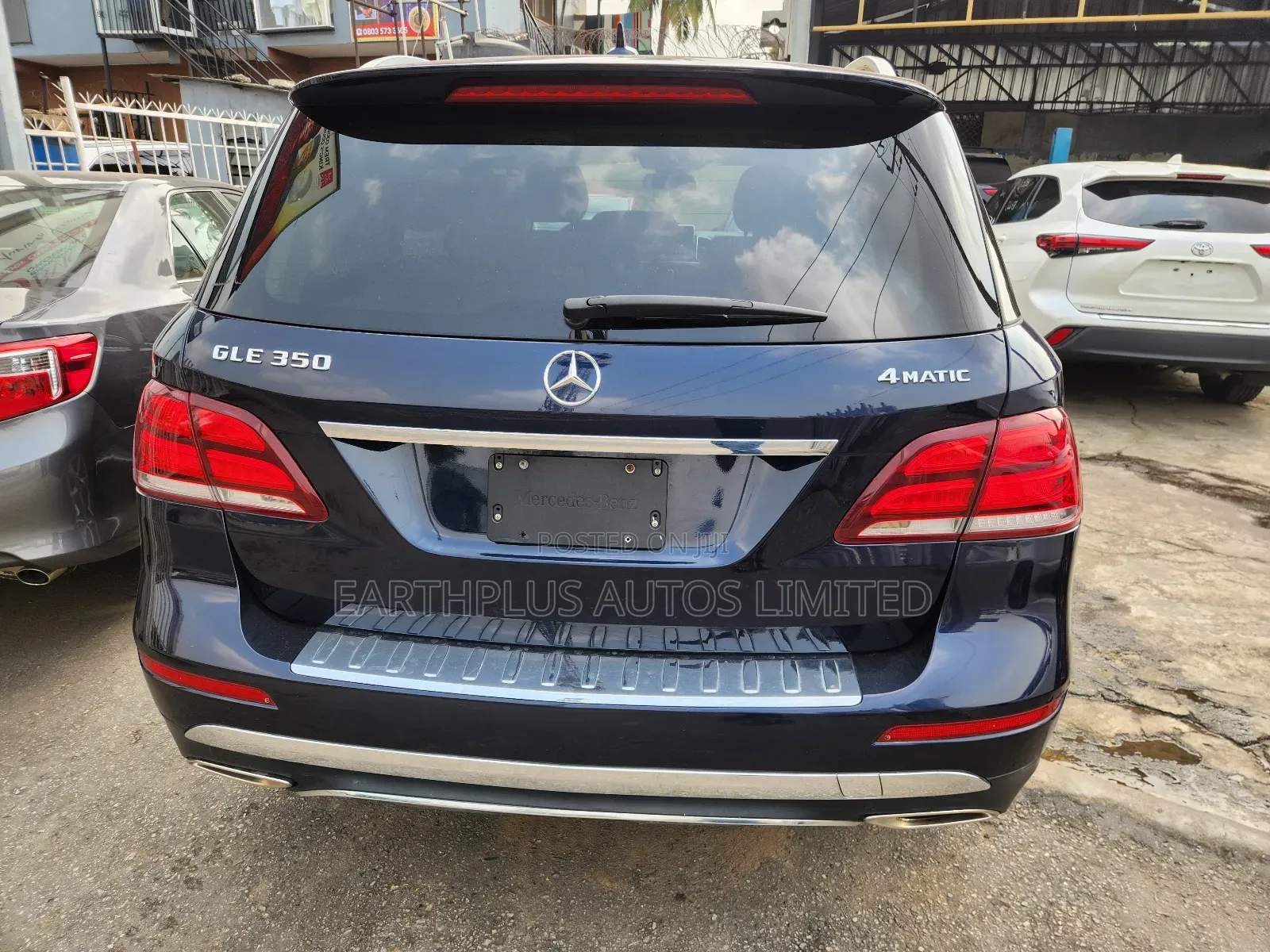Mercedes-Benz GLE-Class GLE 350 2016 Blue