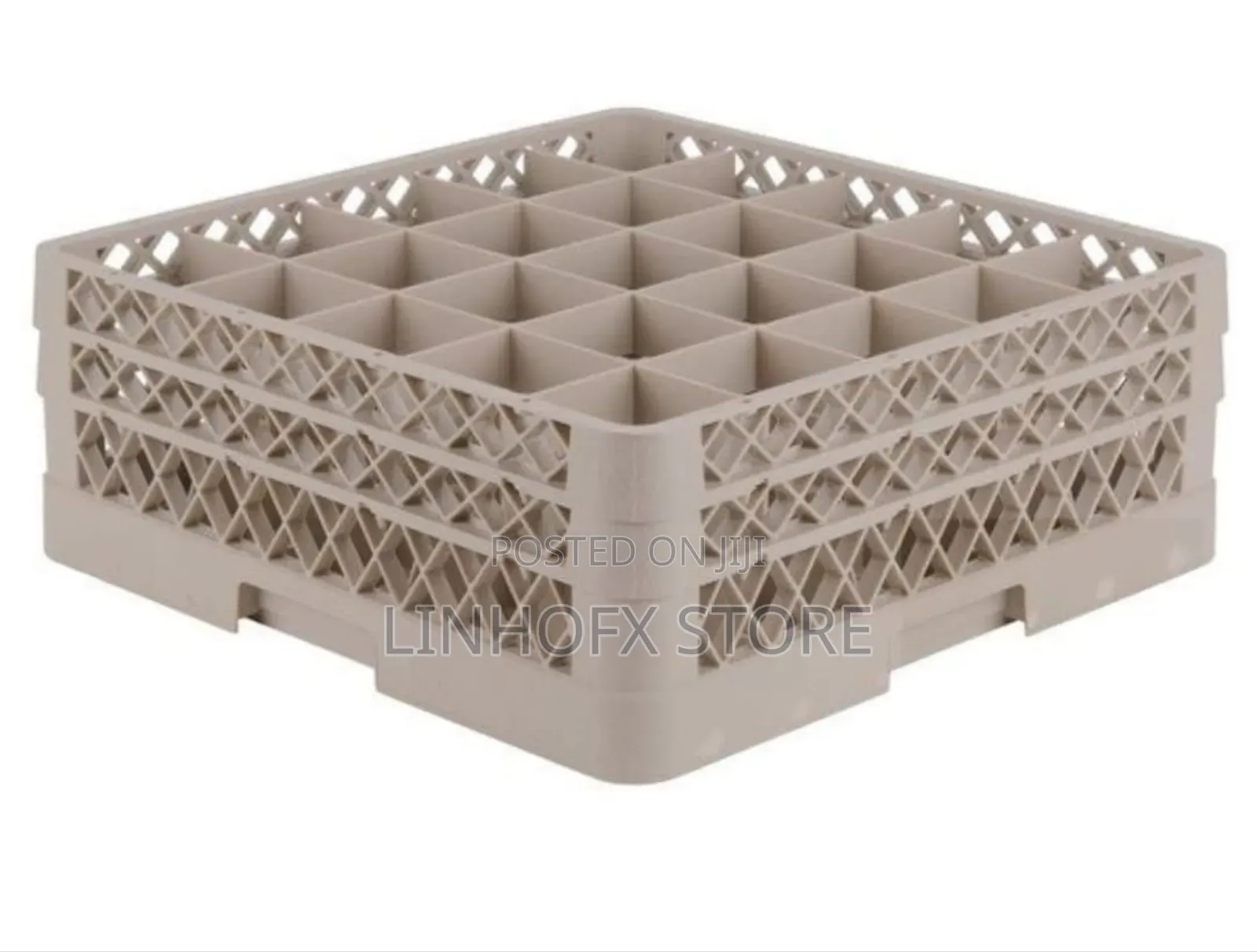 Glass Cups Storage Rack/Crate 
By 25 Compartment.