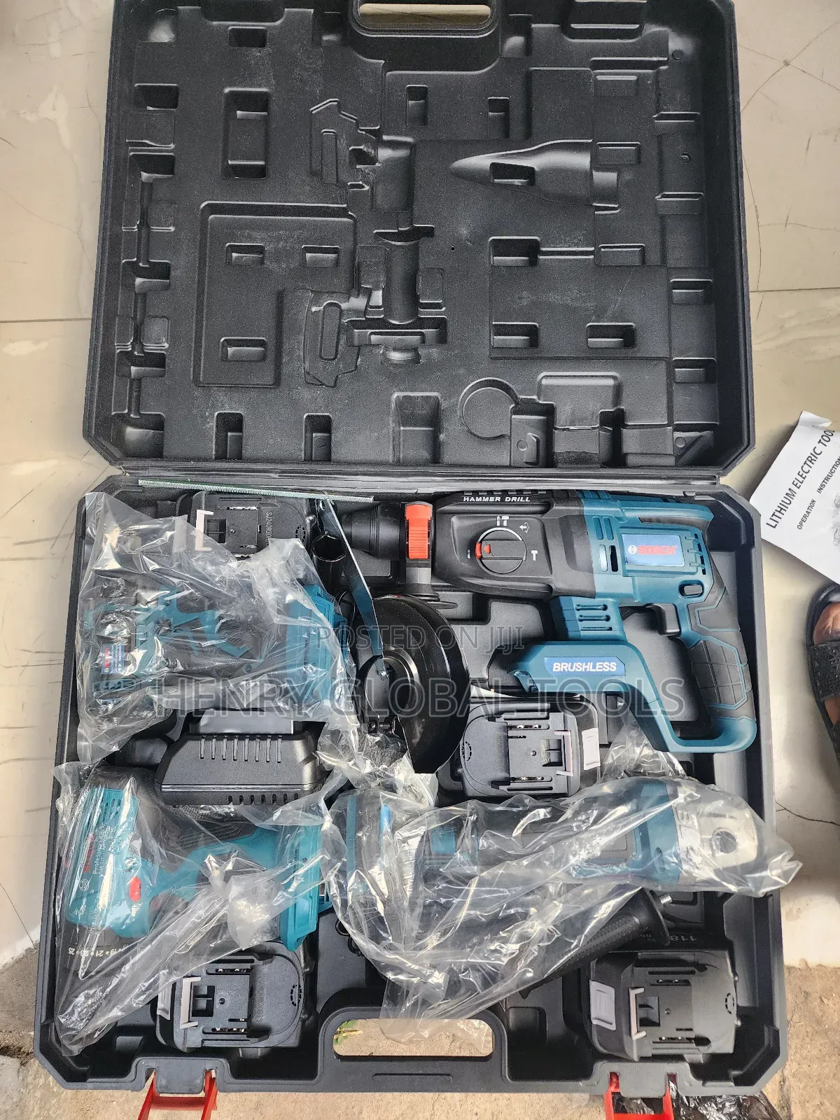 180v 4in1 Bosch Combo Kit Set