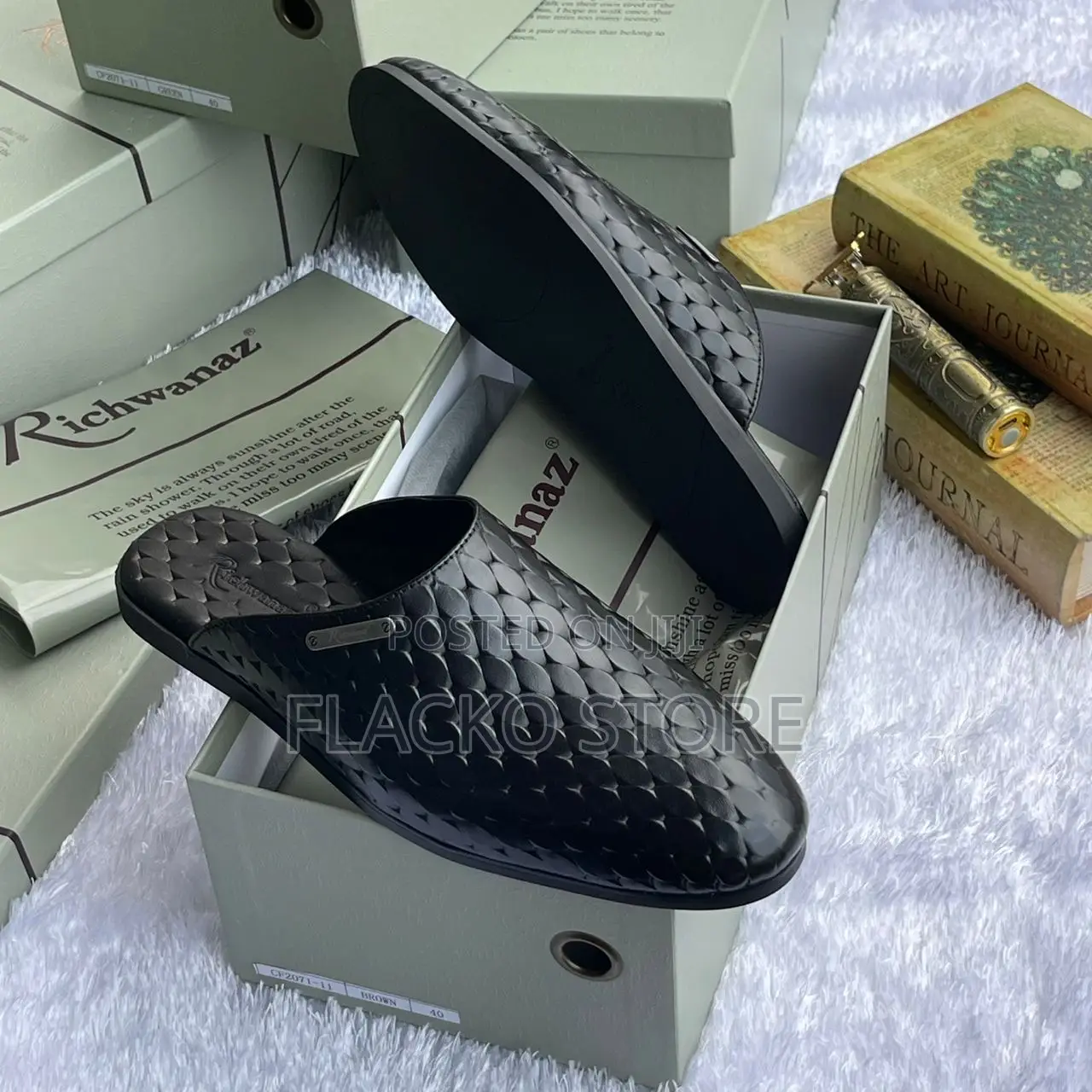 Original Richwanaz Leather Mules