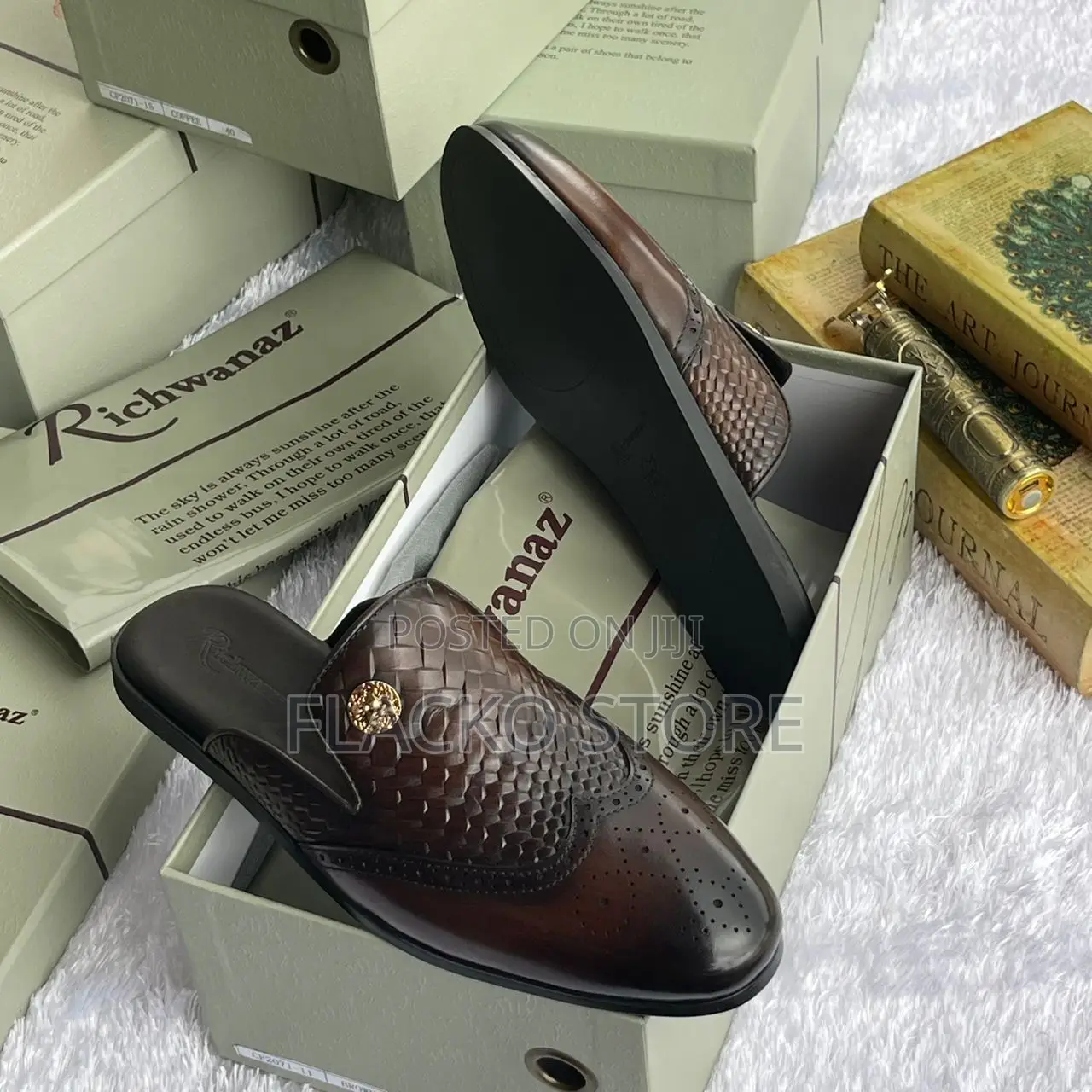 Original Richwanaz Leather Mules