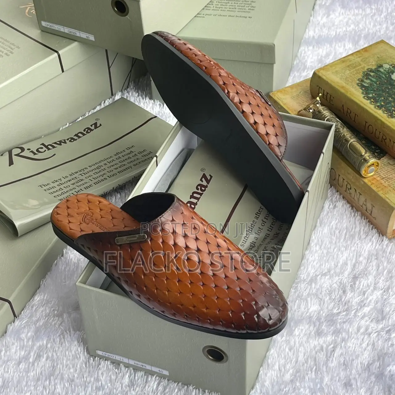 Original Richwanaz Leather Mules