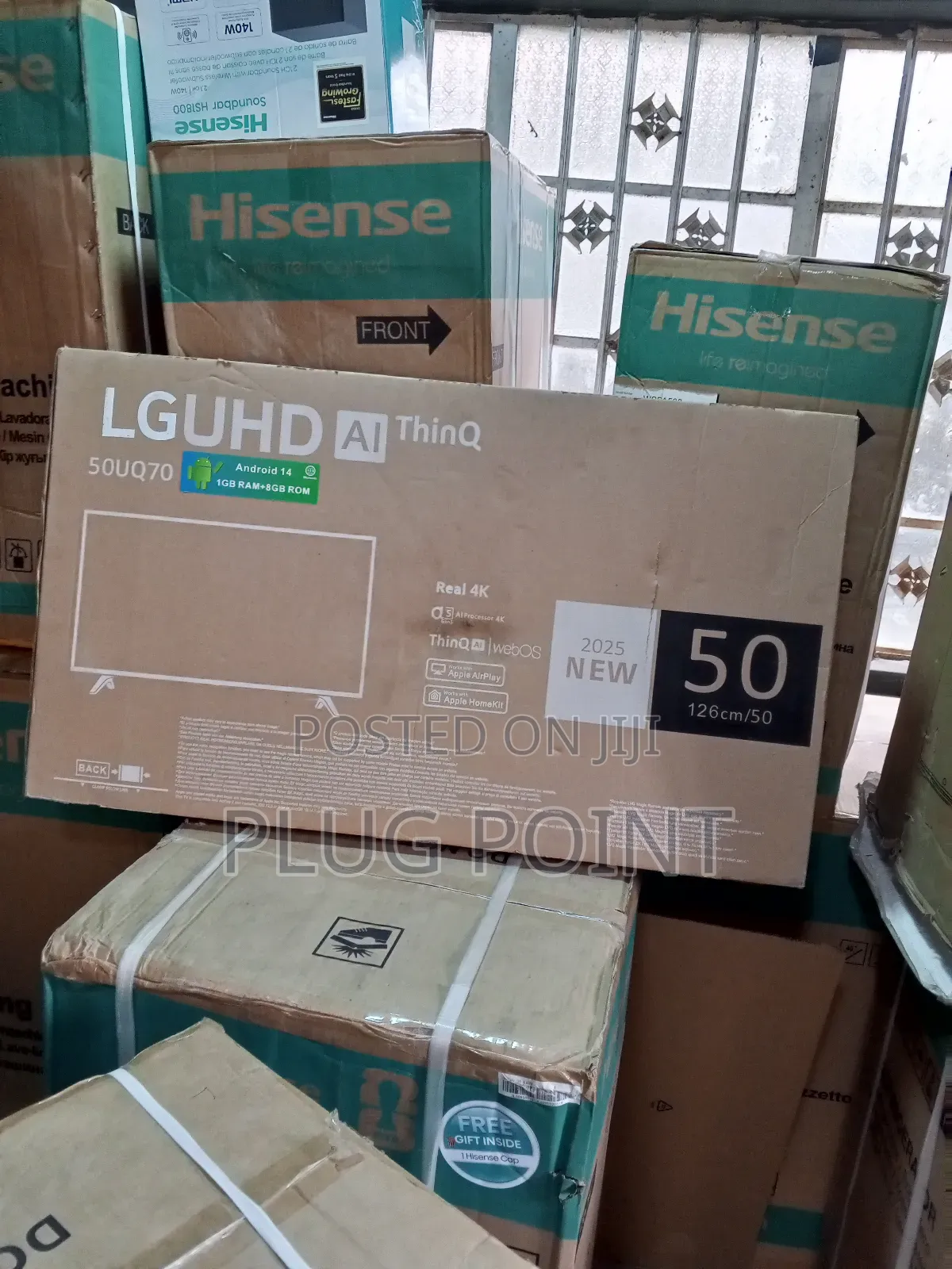 Lg 50uq70 50” Real Smart Tv – Netflix Youtube