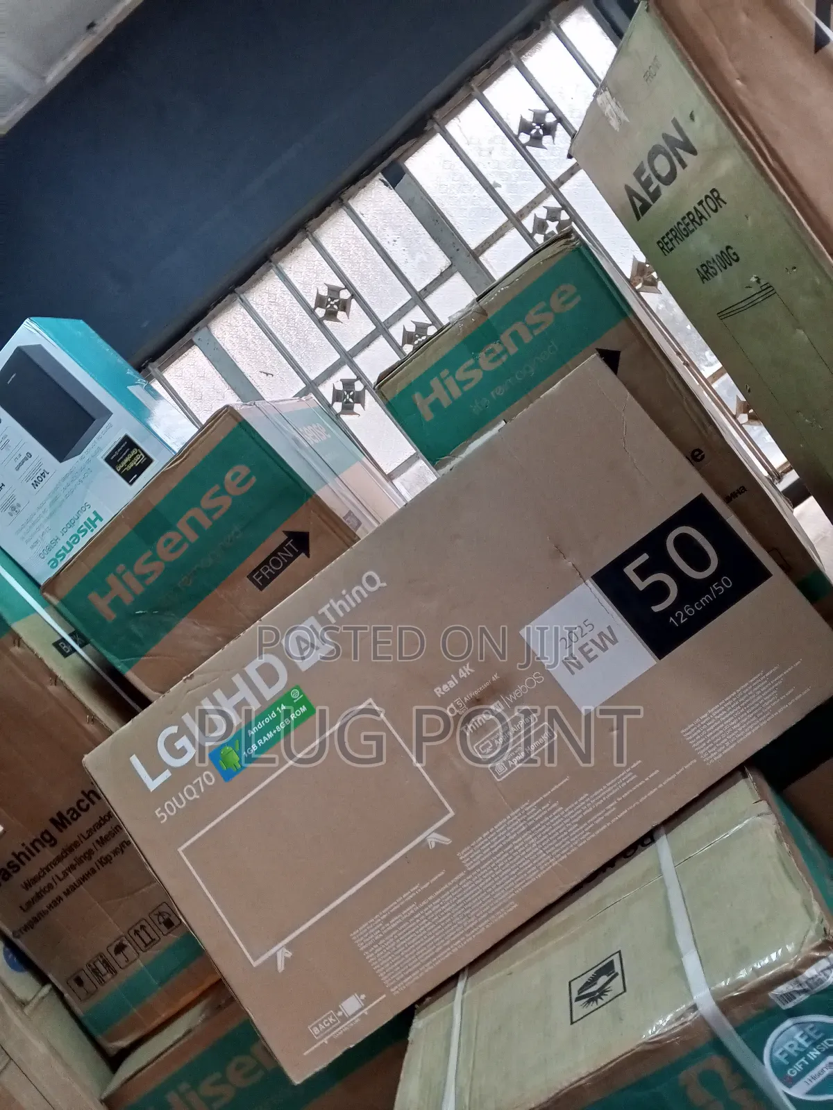 Lg 50uq70 50” Real Smart Tv – Netflix Youtube