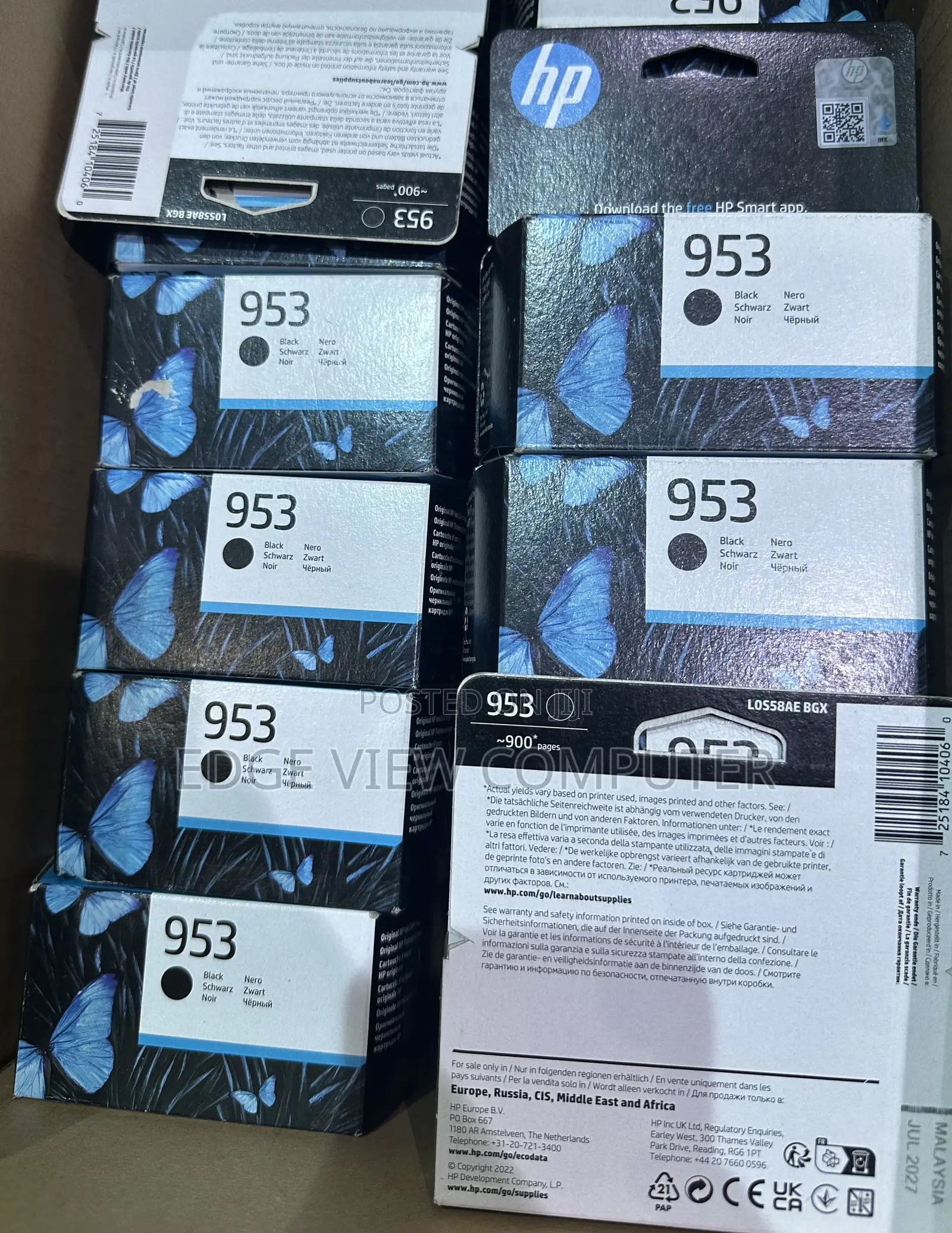 Hp 953ink Black