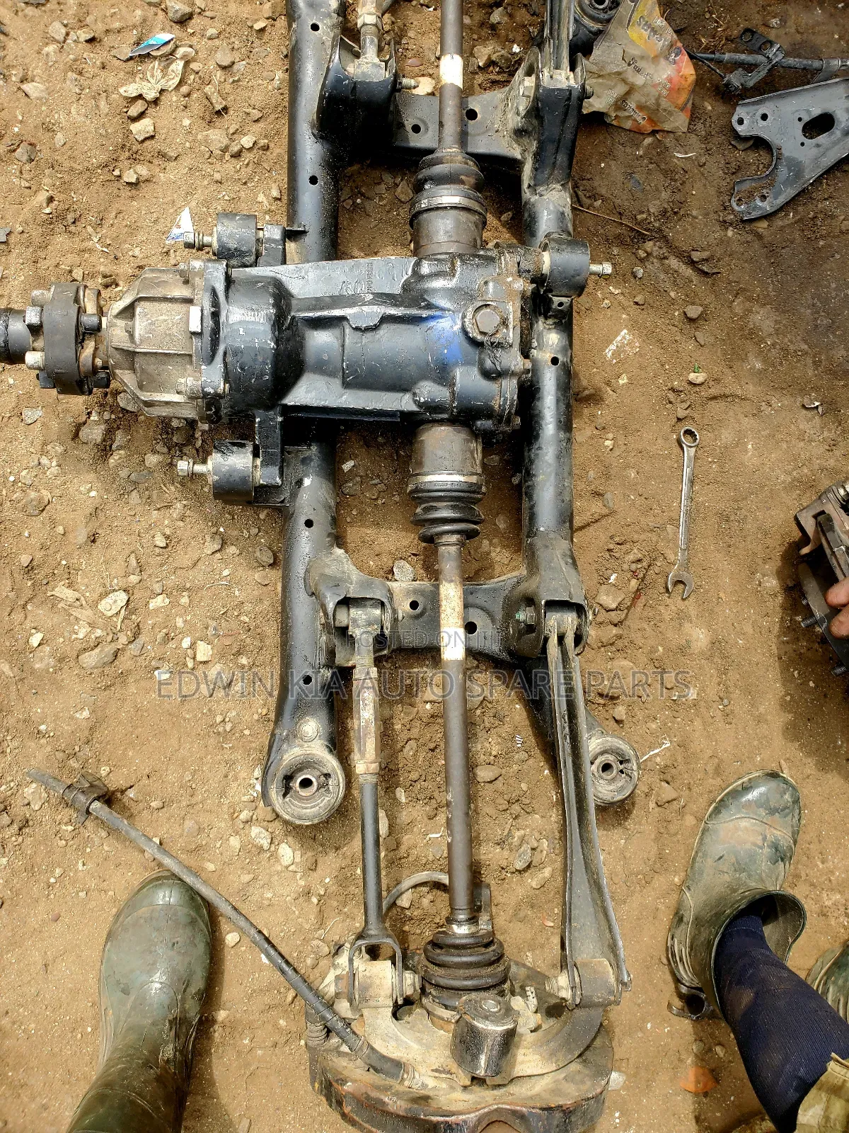 Kia Sportage 2009 Model Complete Back Beam