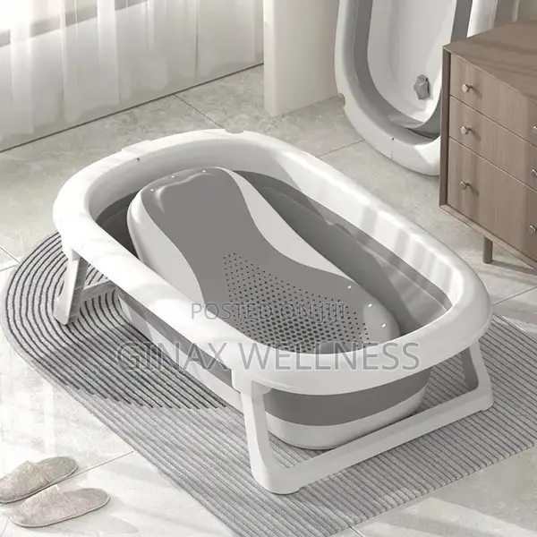 Tenbabe 4-in-1 Baby Foldable Bathing Set With Free Baby Diapers