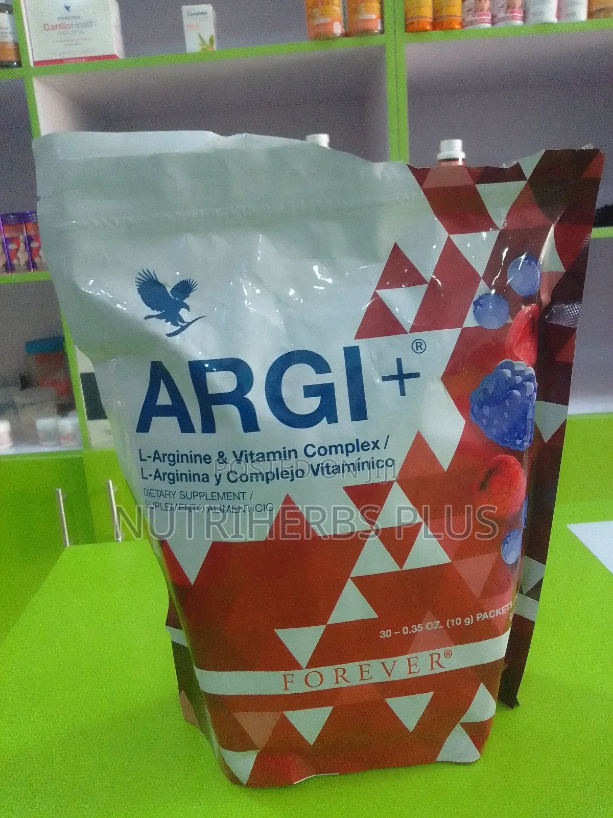 Forever Argi +: For Heart and Cardiovascular Health (3 Sachets)