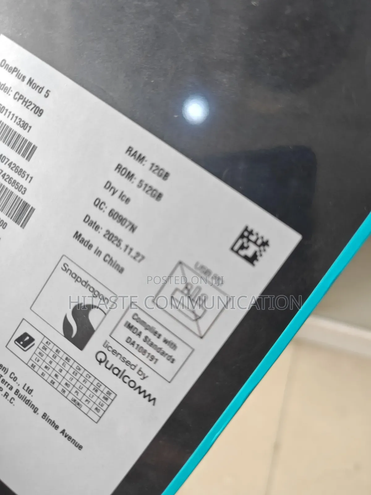 New OnePlus Nord 5 512 GB Gray