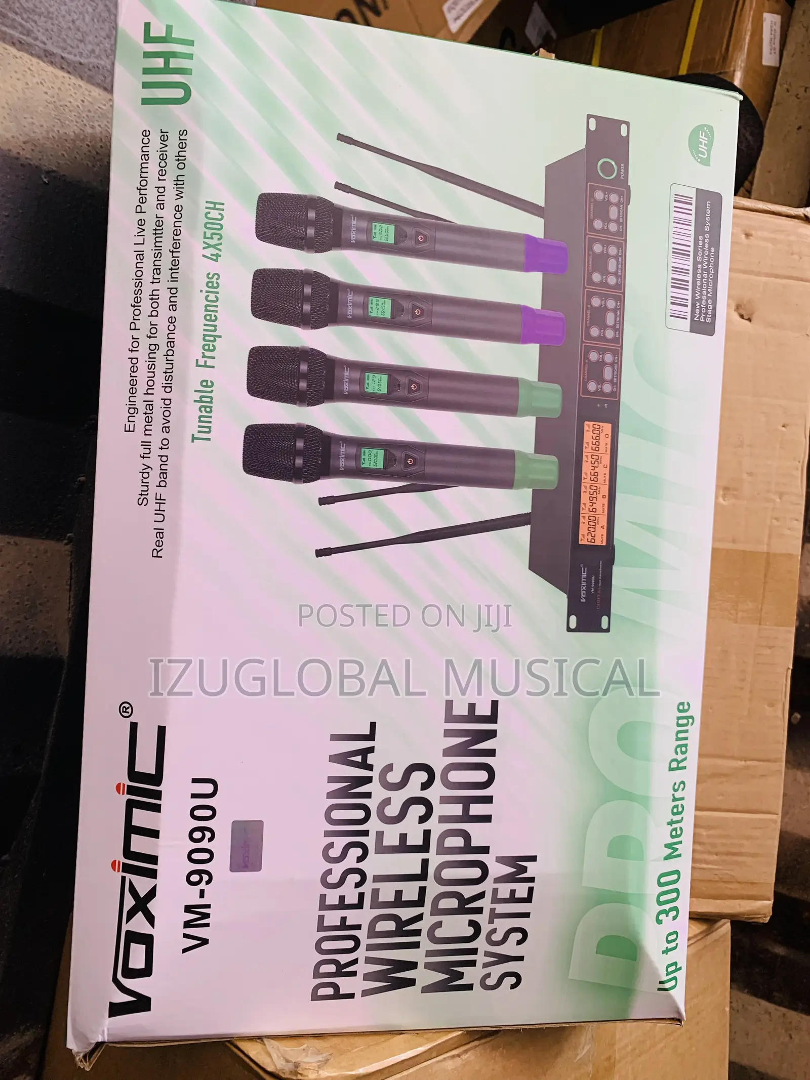 Voximic Vm9090 Digital 4in1 Wireless Microphone