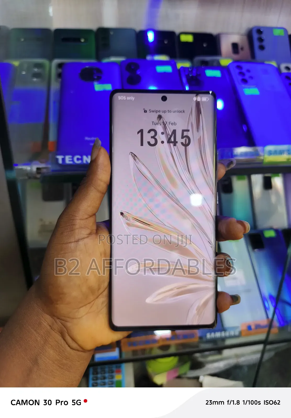 Honor 70 256 GB Black