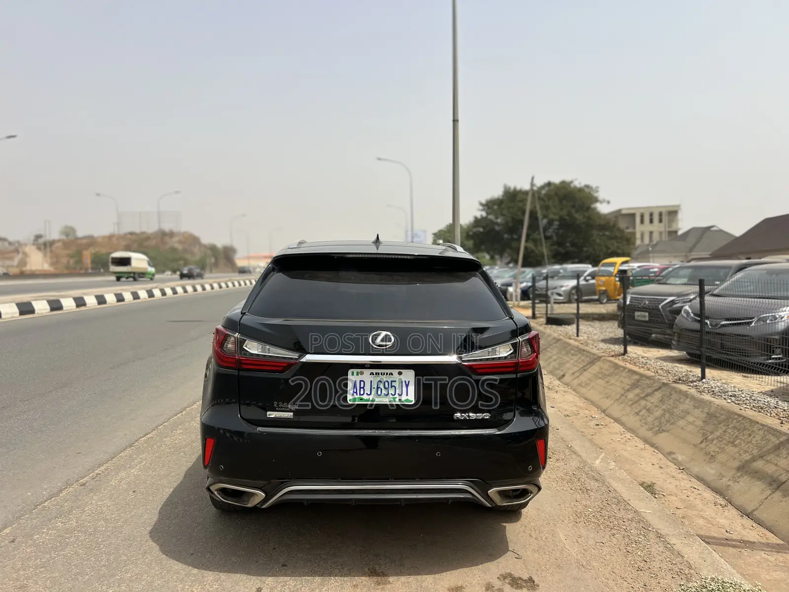 Lexus RX 350 F Sport AWD 2016 Black