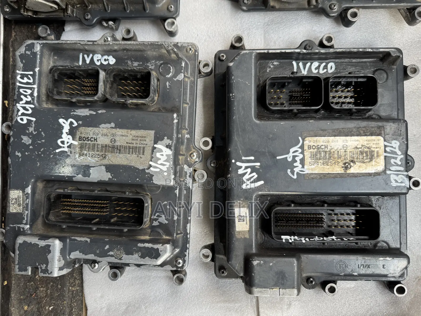 Ecu Brain Box Iveco Truck 
