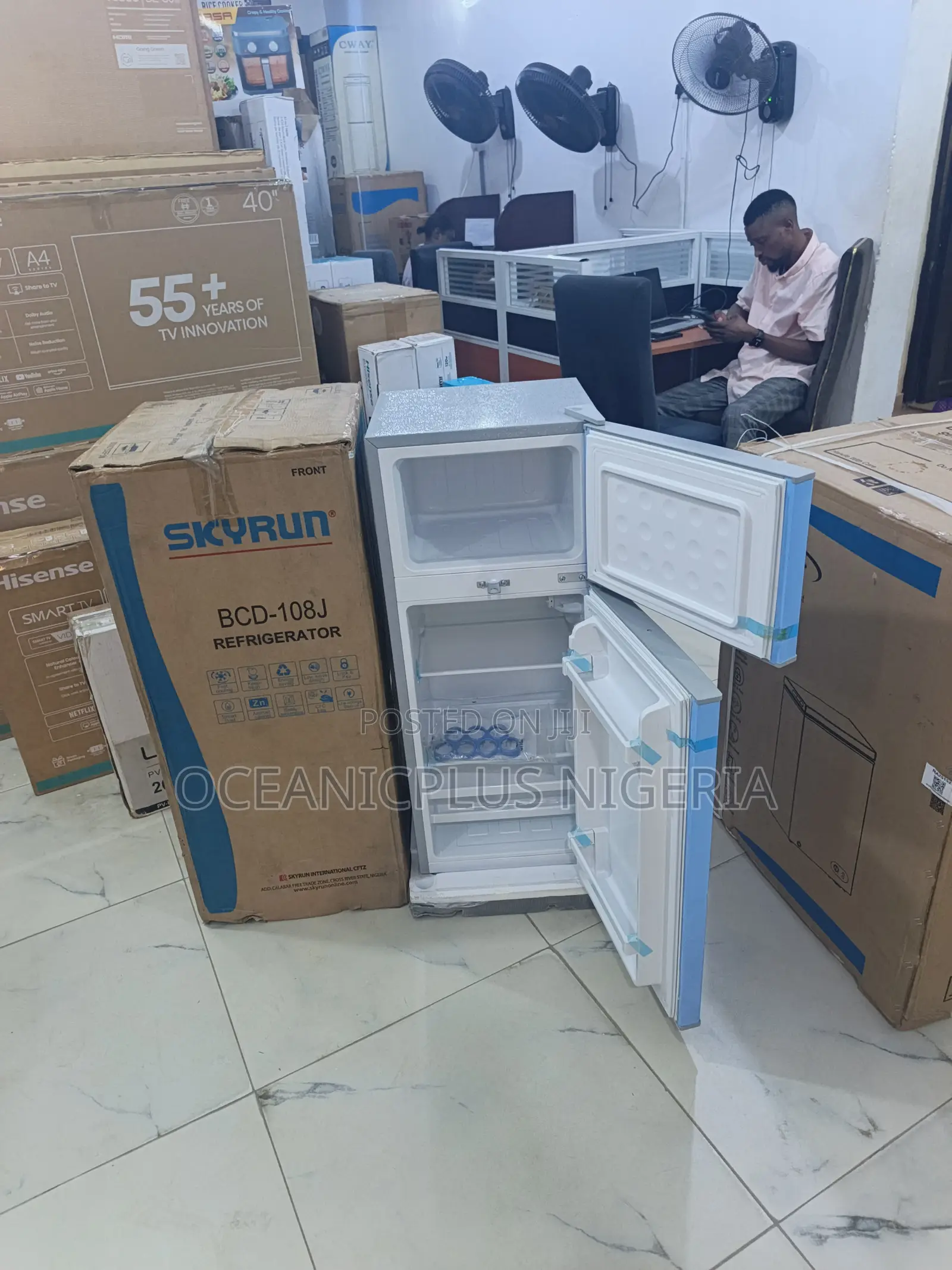 Skyrun 108l BCD-108j Cooling Refrigerator
