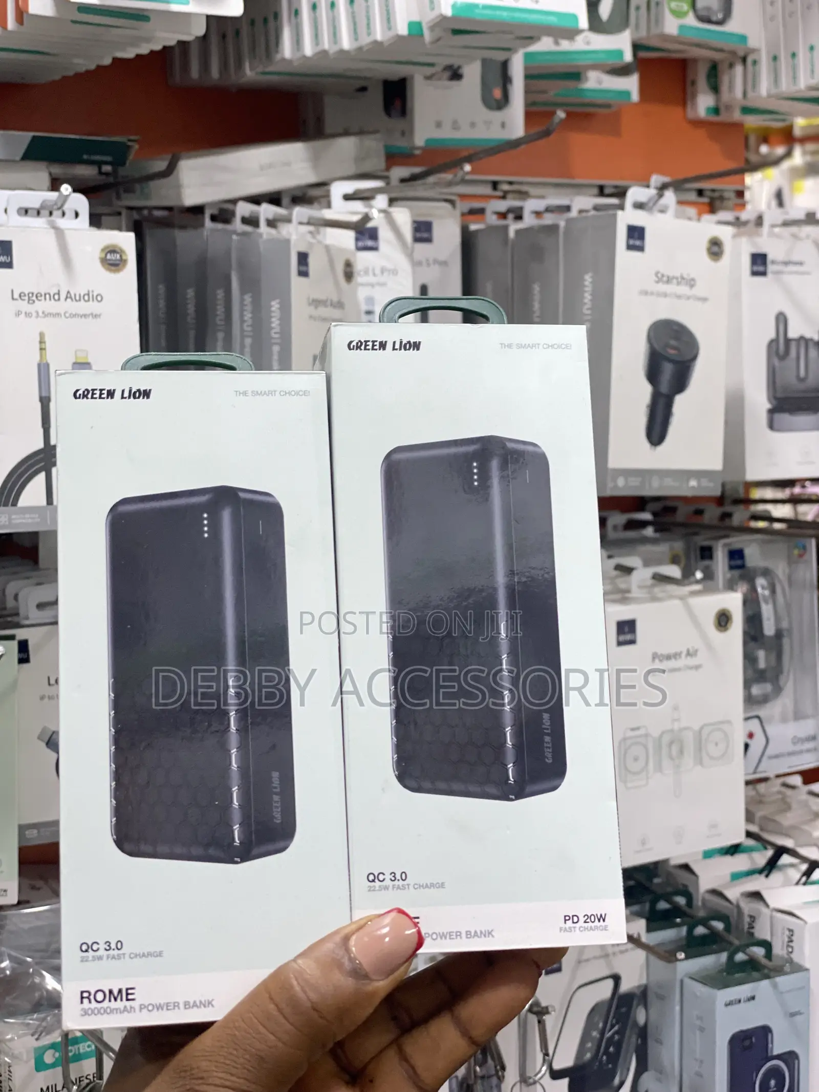 Green Lion Rome 30,000mah Power Bank